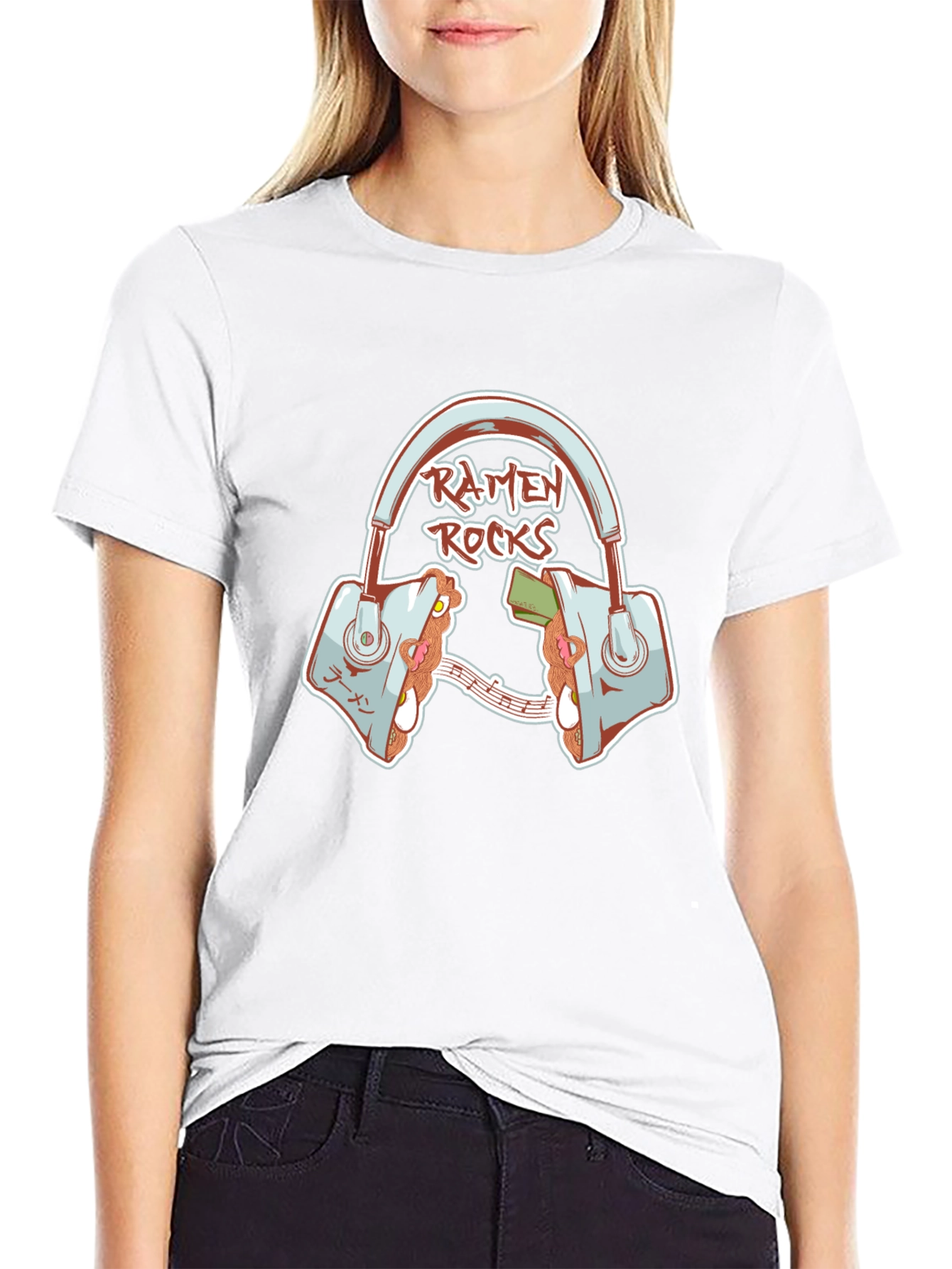 Ramen Rocks Graphic T-Shirt