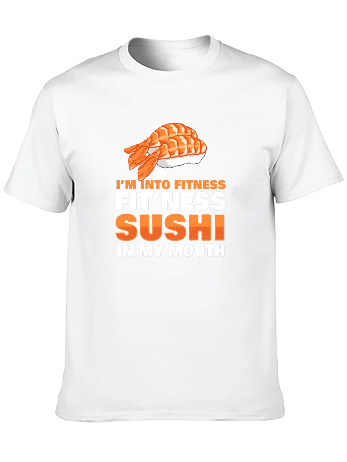 Sushi Fitness Graphic Tee - Black