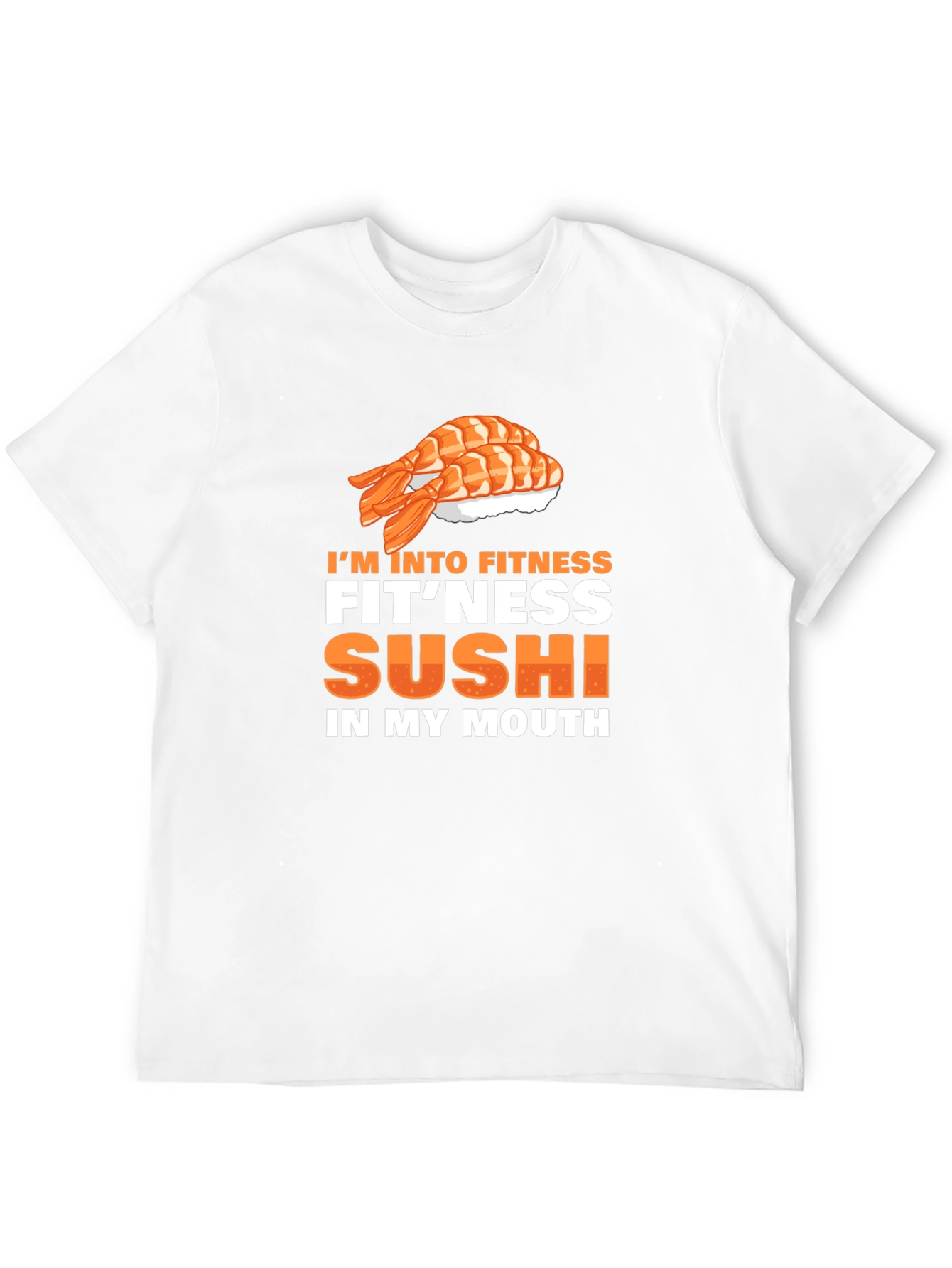 Sushi Fitness Graphic Tee - Black