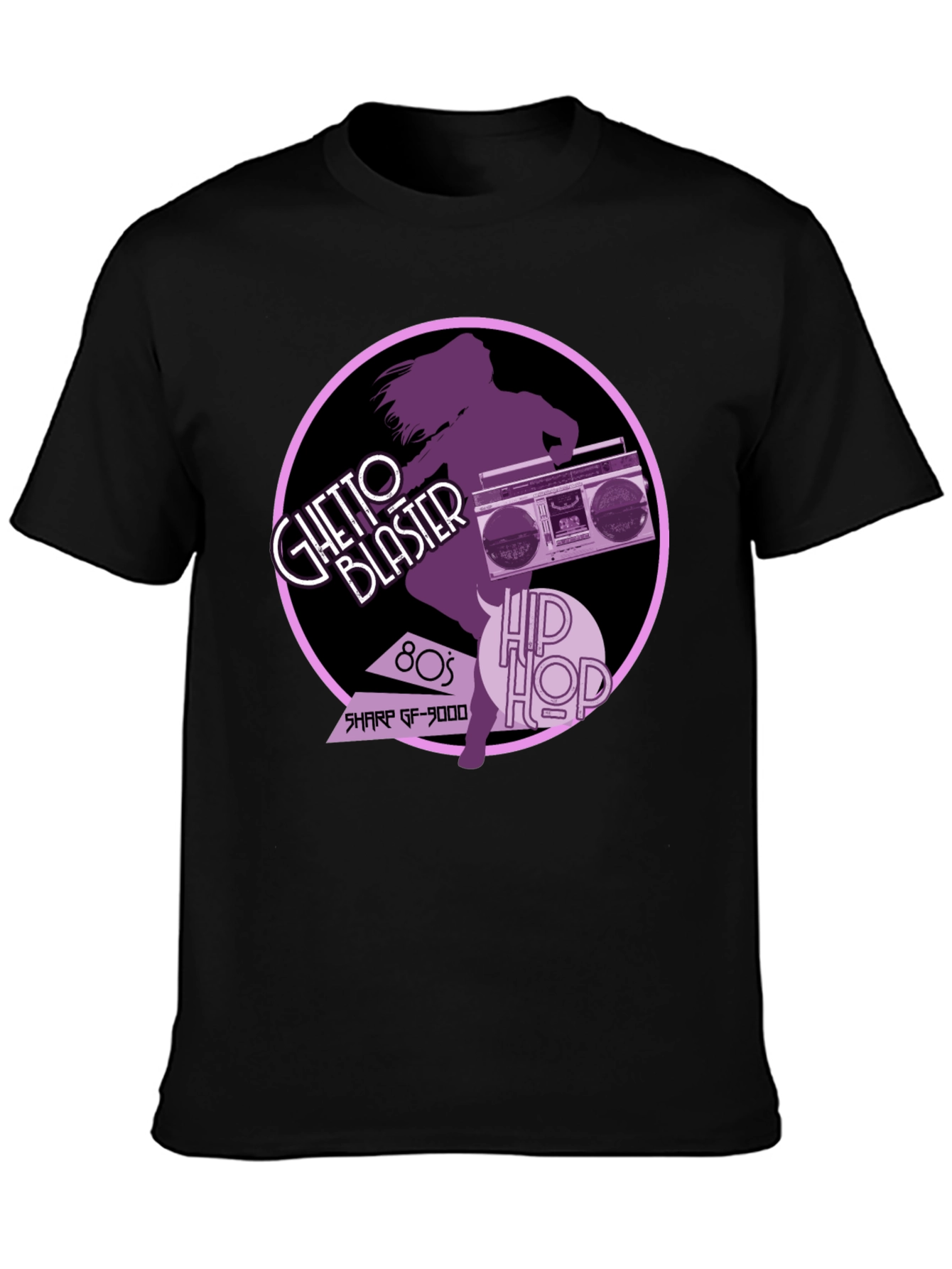 Ghetto Blaster 80s Hip Hop T-Shirt