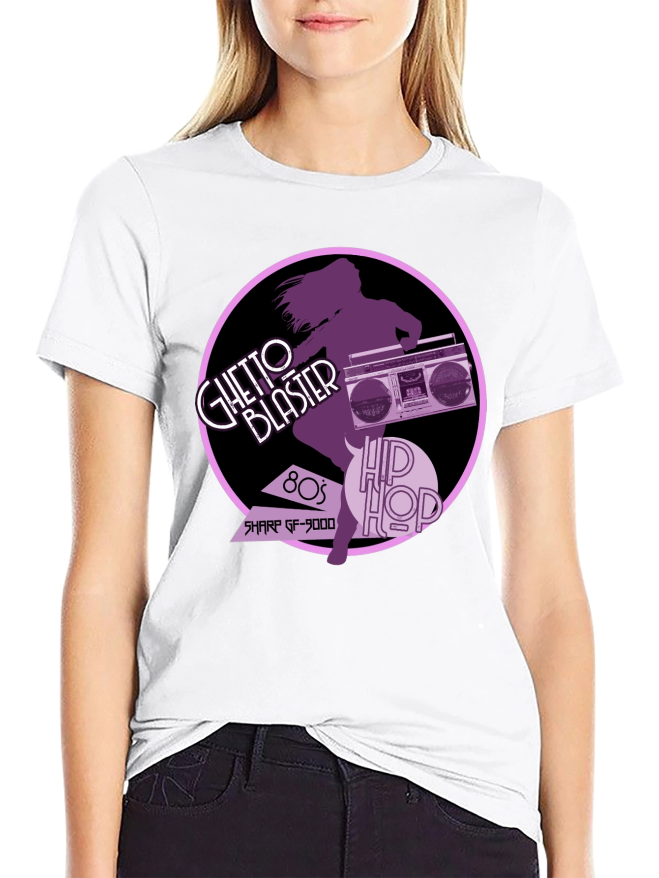 Ghetto Blaster 80s Hip Hop T-Shirt