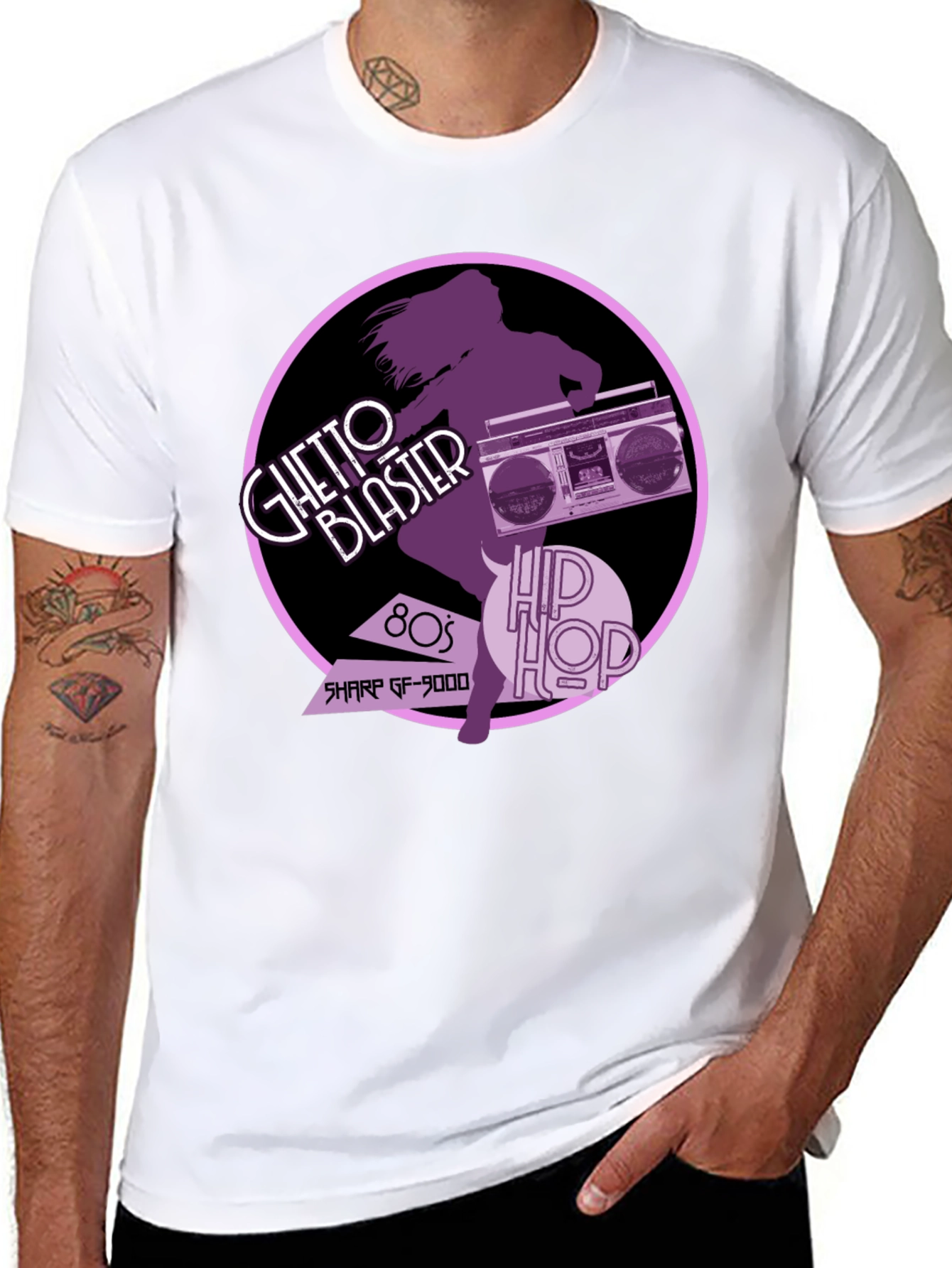 Ghetto Blaster 80s Hip Hop T-Shirt