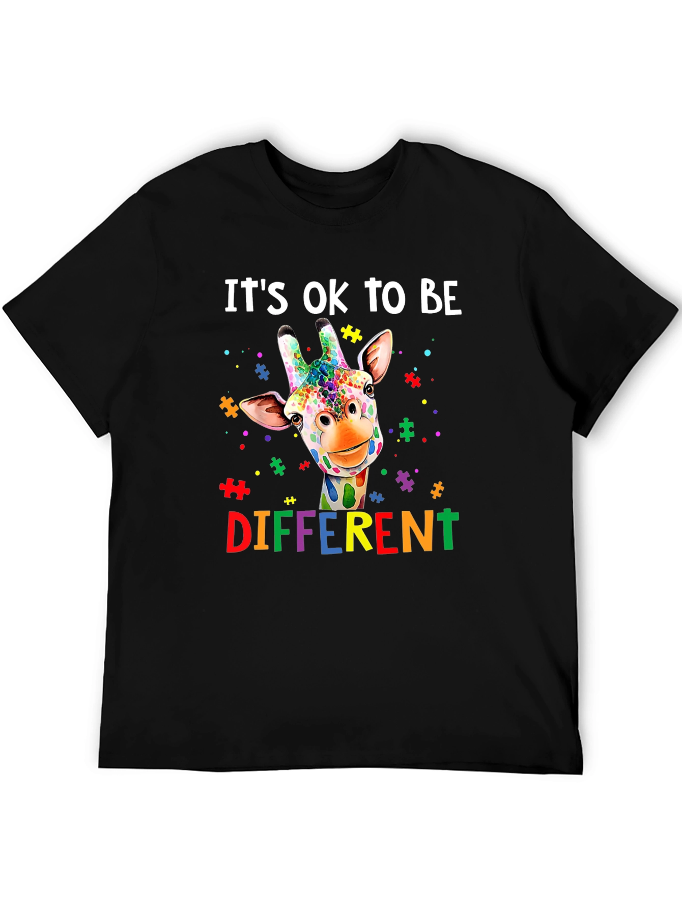 Autism Awareness Giraffe T-Shirt