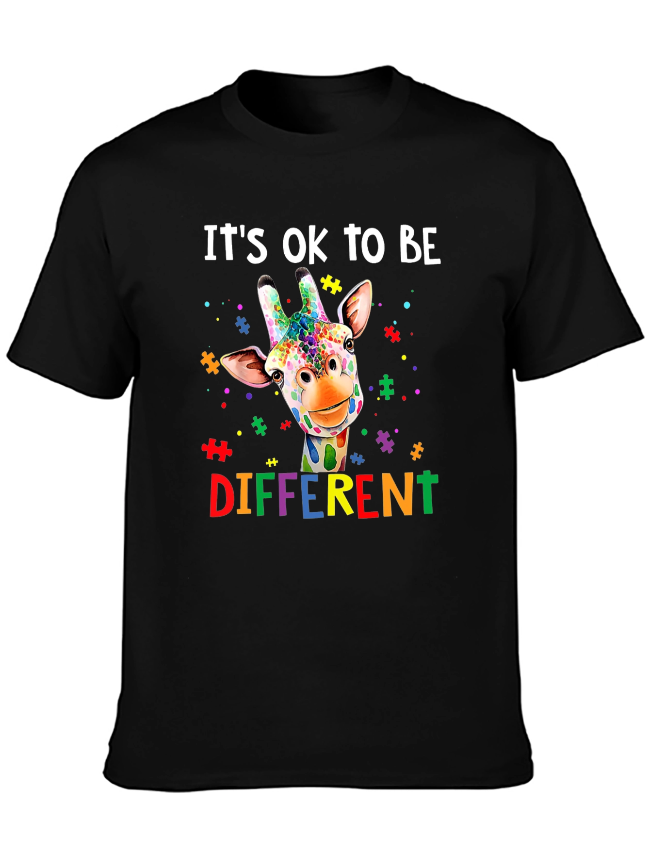 Autism Awareness Giraffe T-Shirt