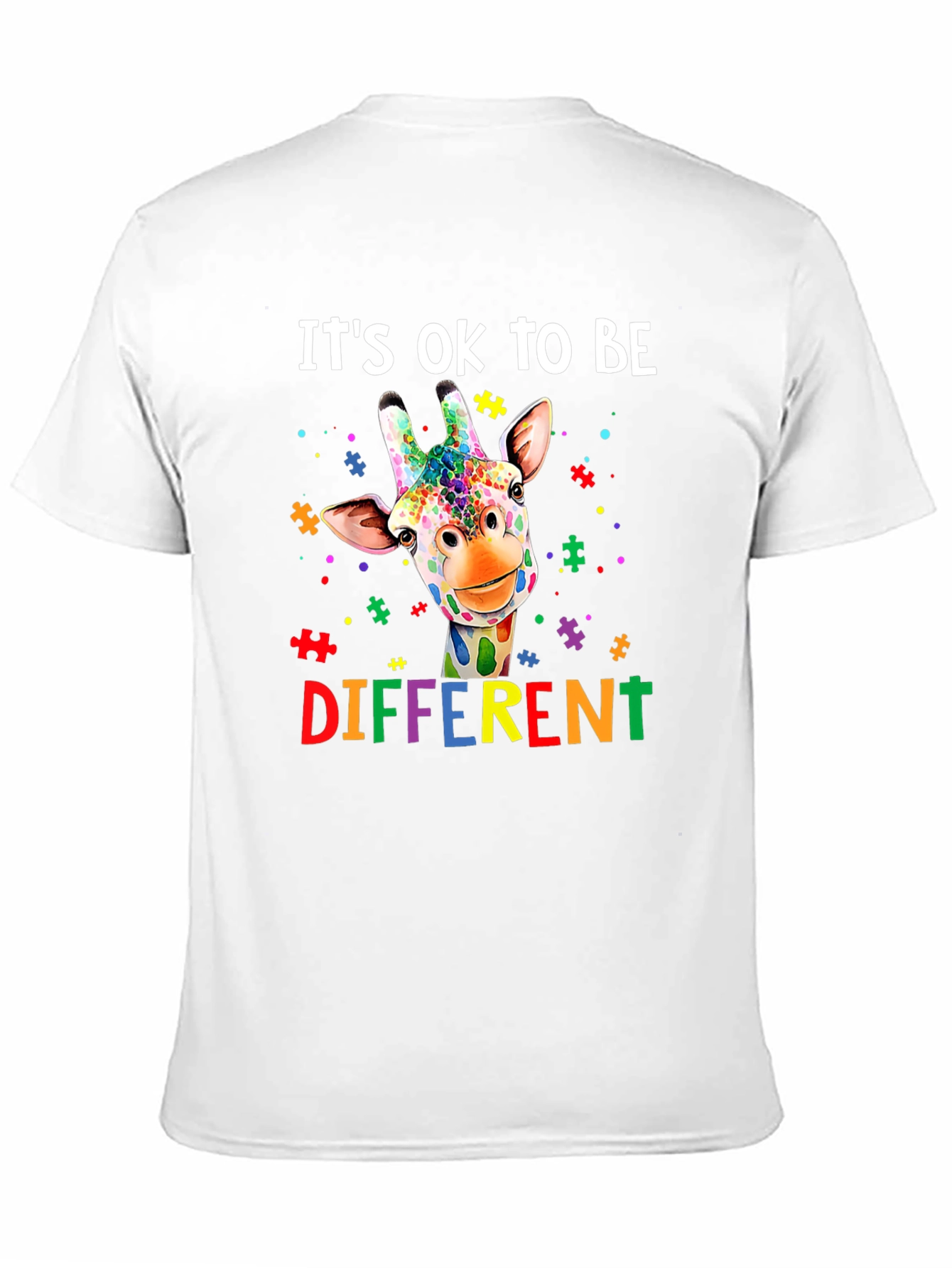 Autism Awareness Giraffe T-Shirt