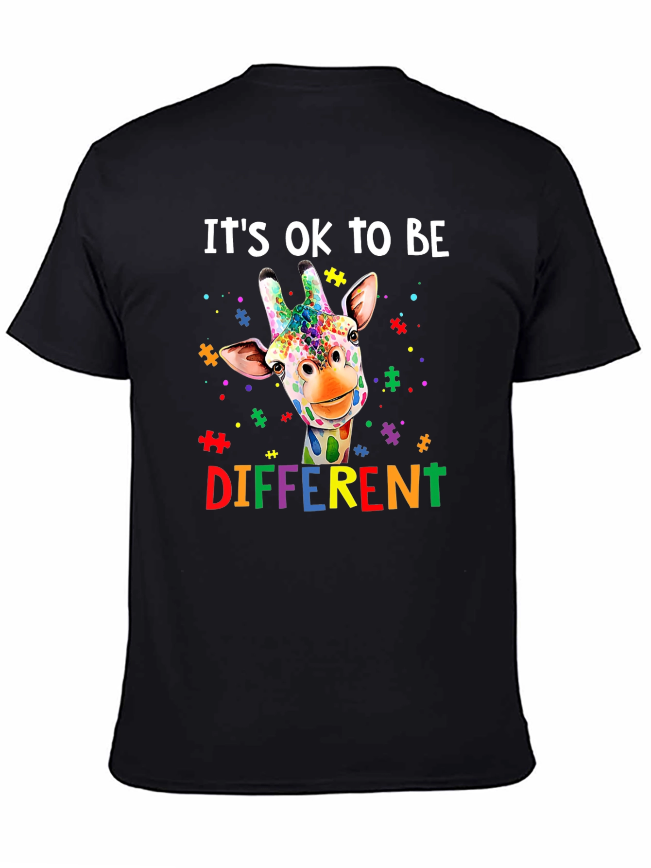 Autism Awareness Giraffe T-Shirt