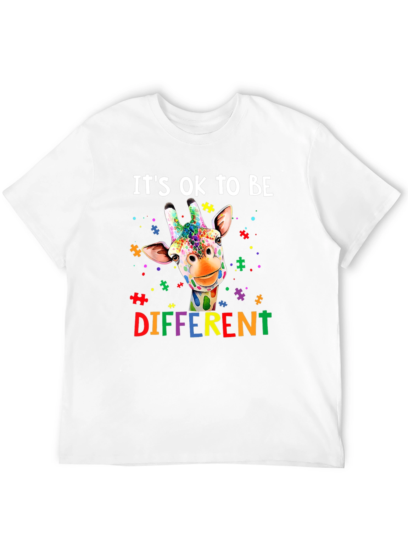 Autism Awareness Giraffe T-Shirt