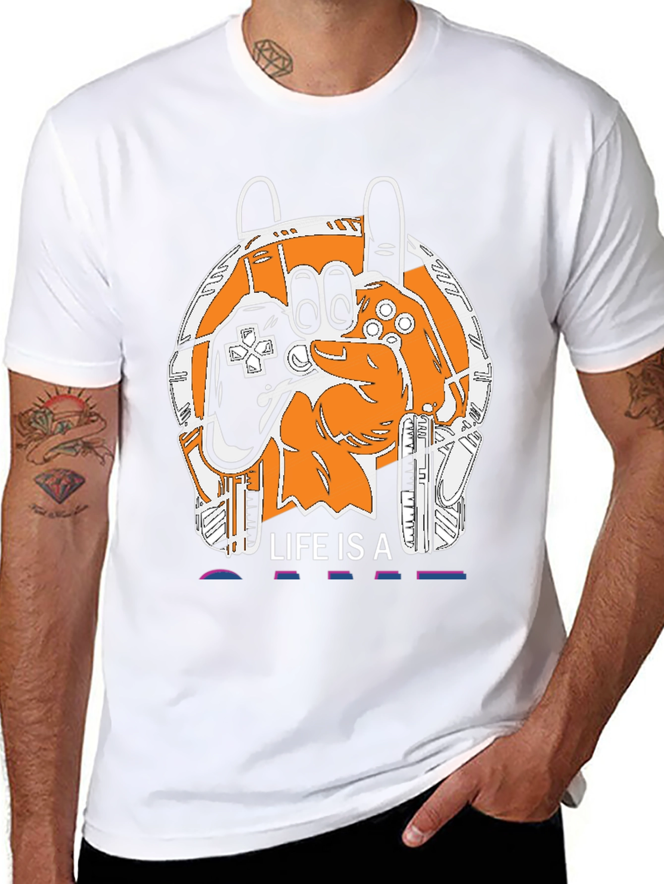 Gamer Life T-Shirt - Novelty Graphic Tee