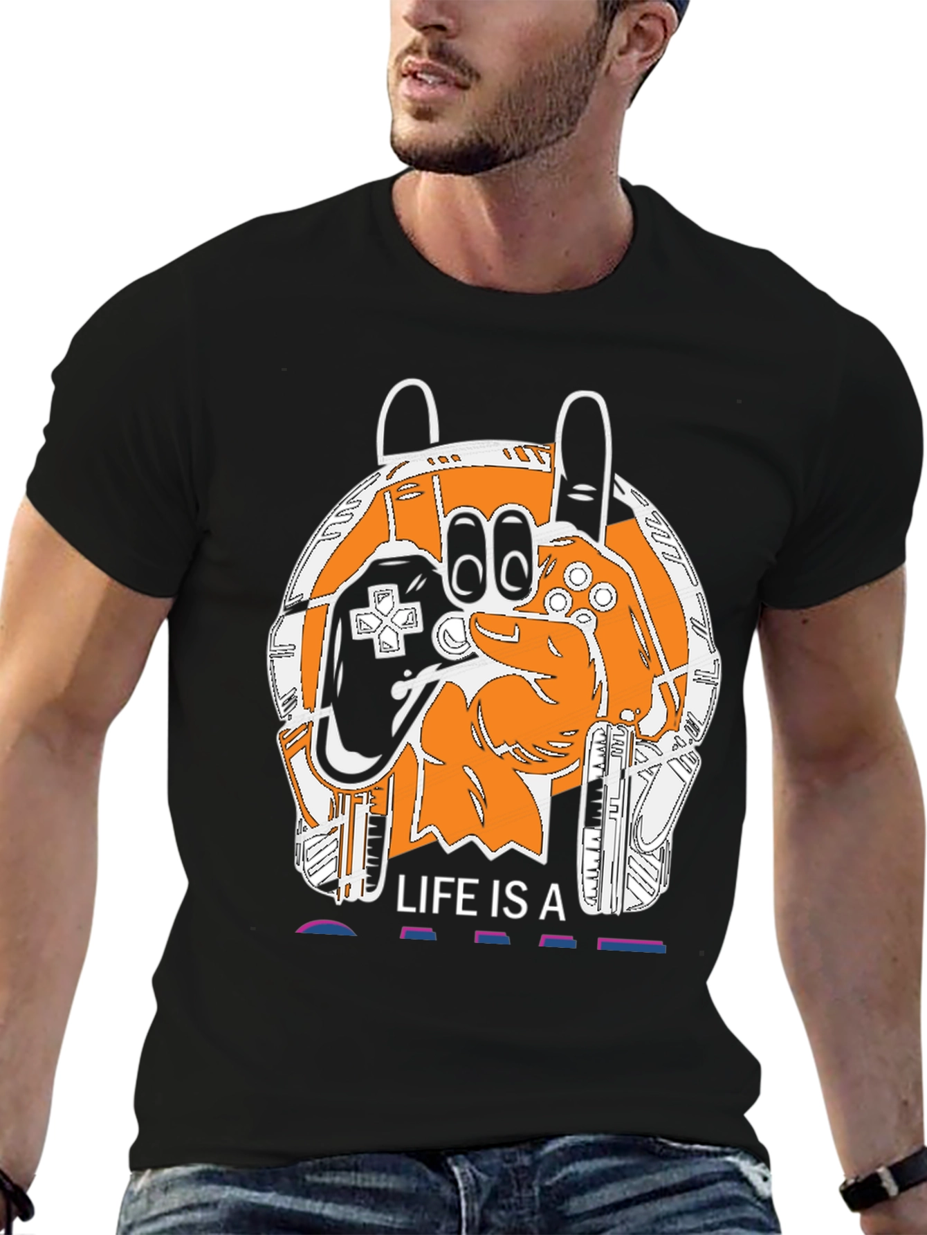 Gamer Life T-Shirt - Novelty Graphic Tee