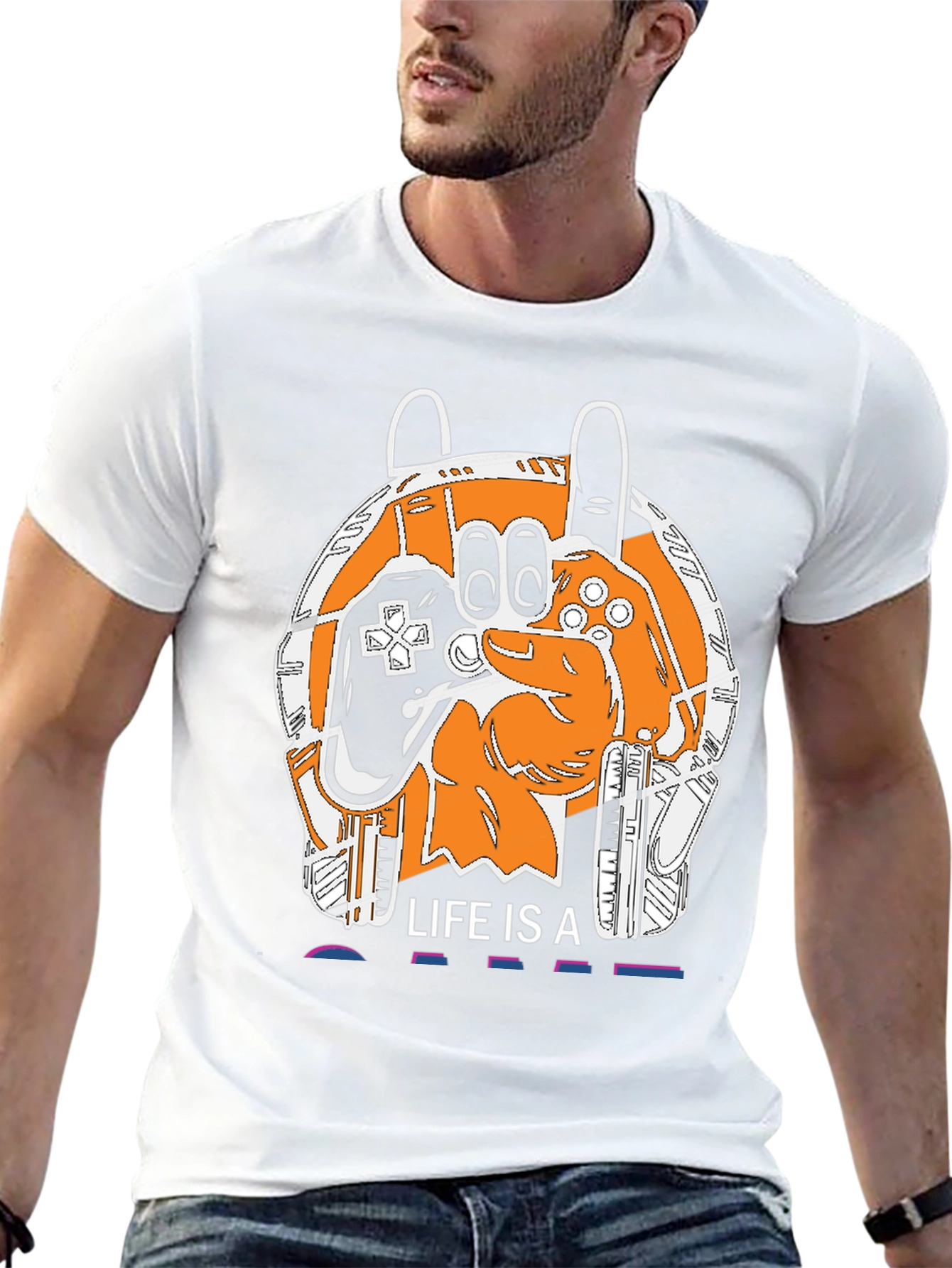 Gamer Life T-Shirt - Novelty Graphic Tee