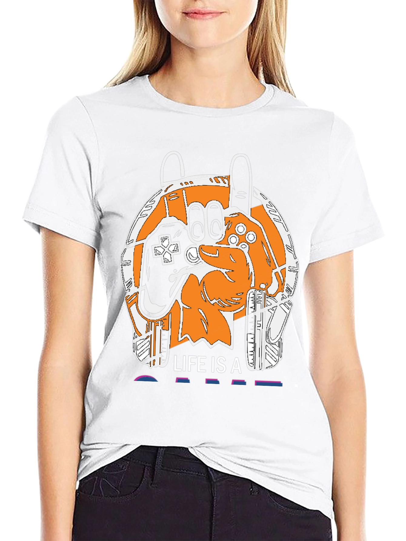 Gamer Life T-Shirt - Novelty Graphic Tee