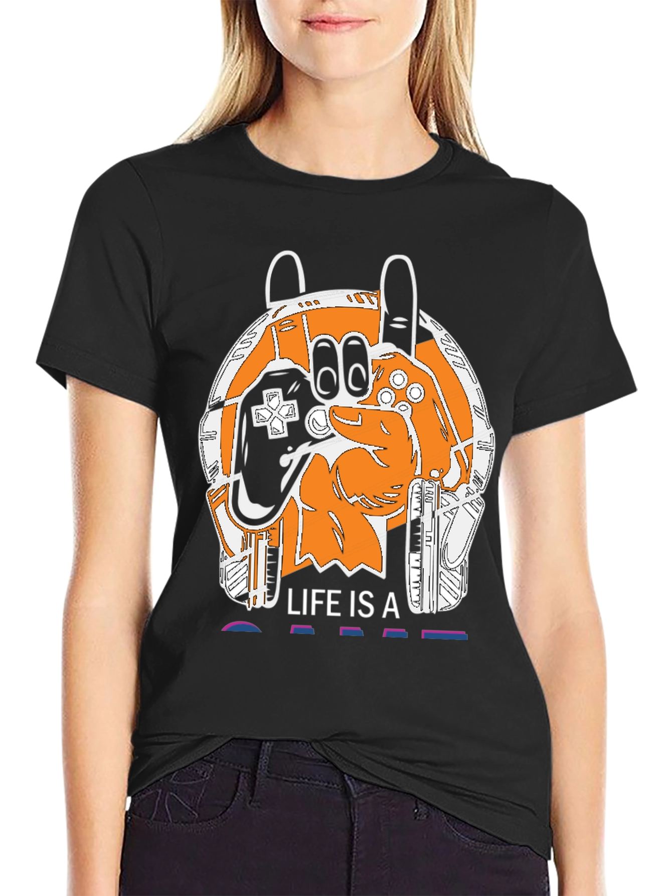 Gamer Life T-Shirt - Novelty Graphic Tee