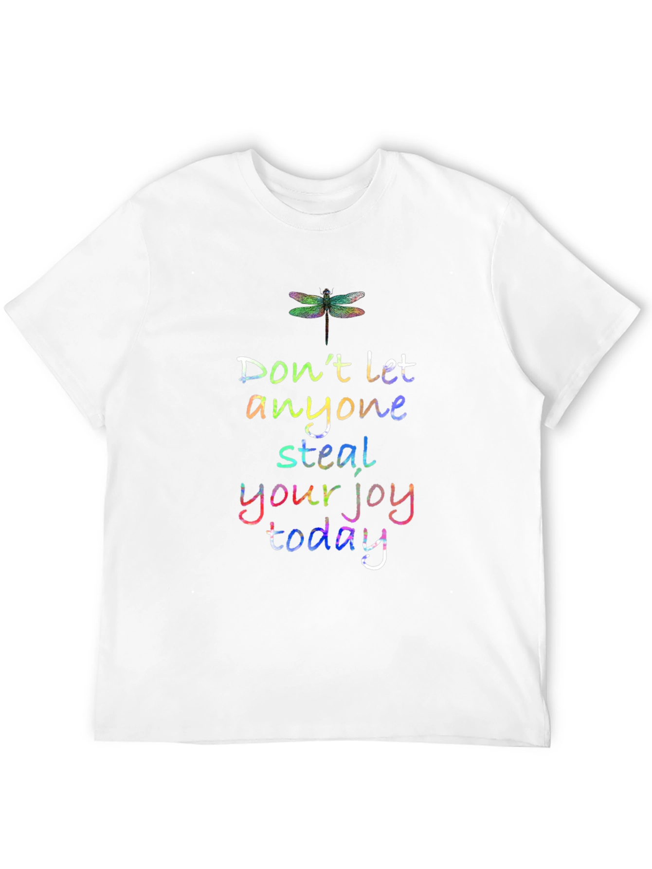 Joyful Dragonfly Graphic T-Shirt