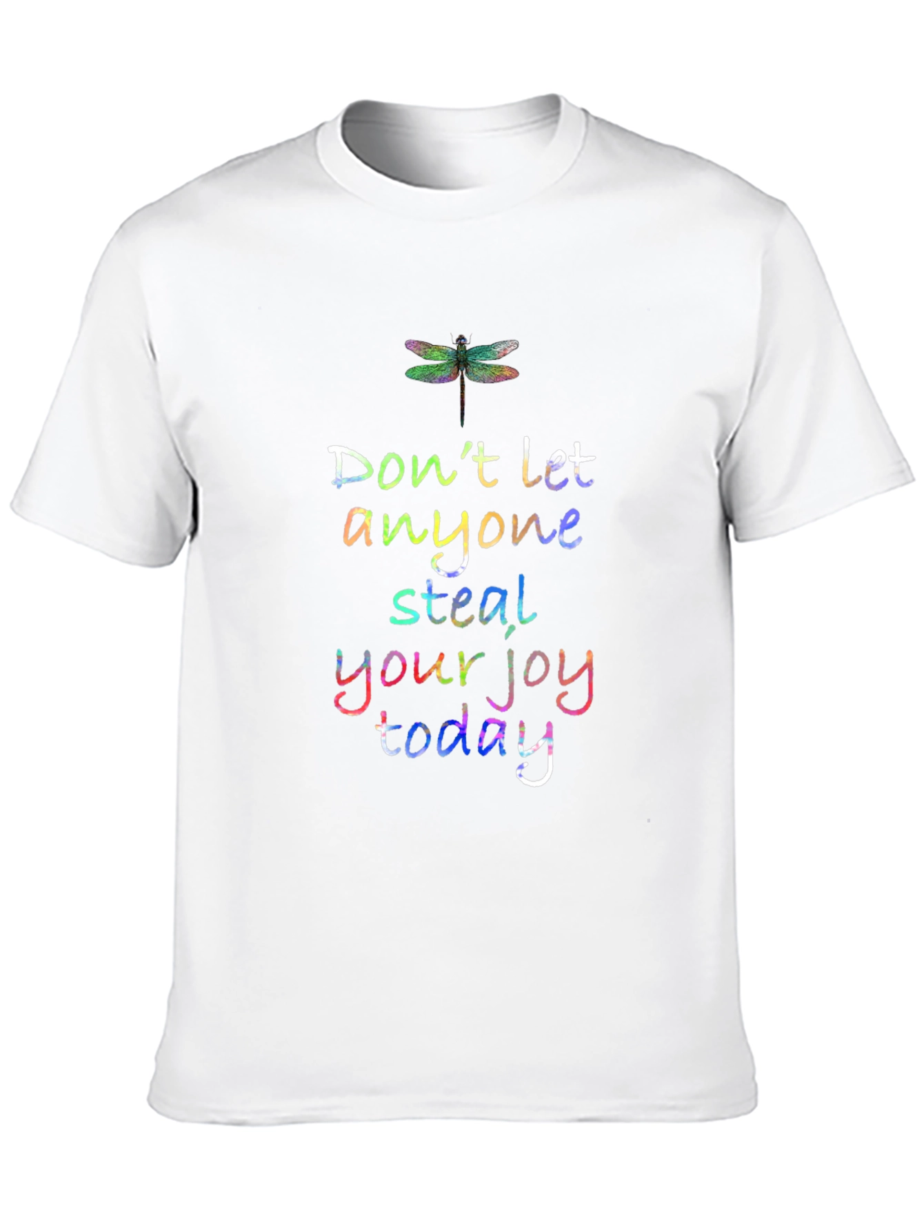Joyful Dragonfly Graphic T-Shirt