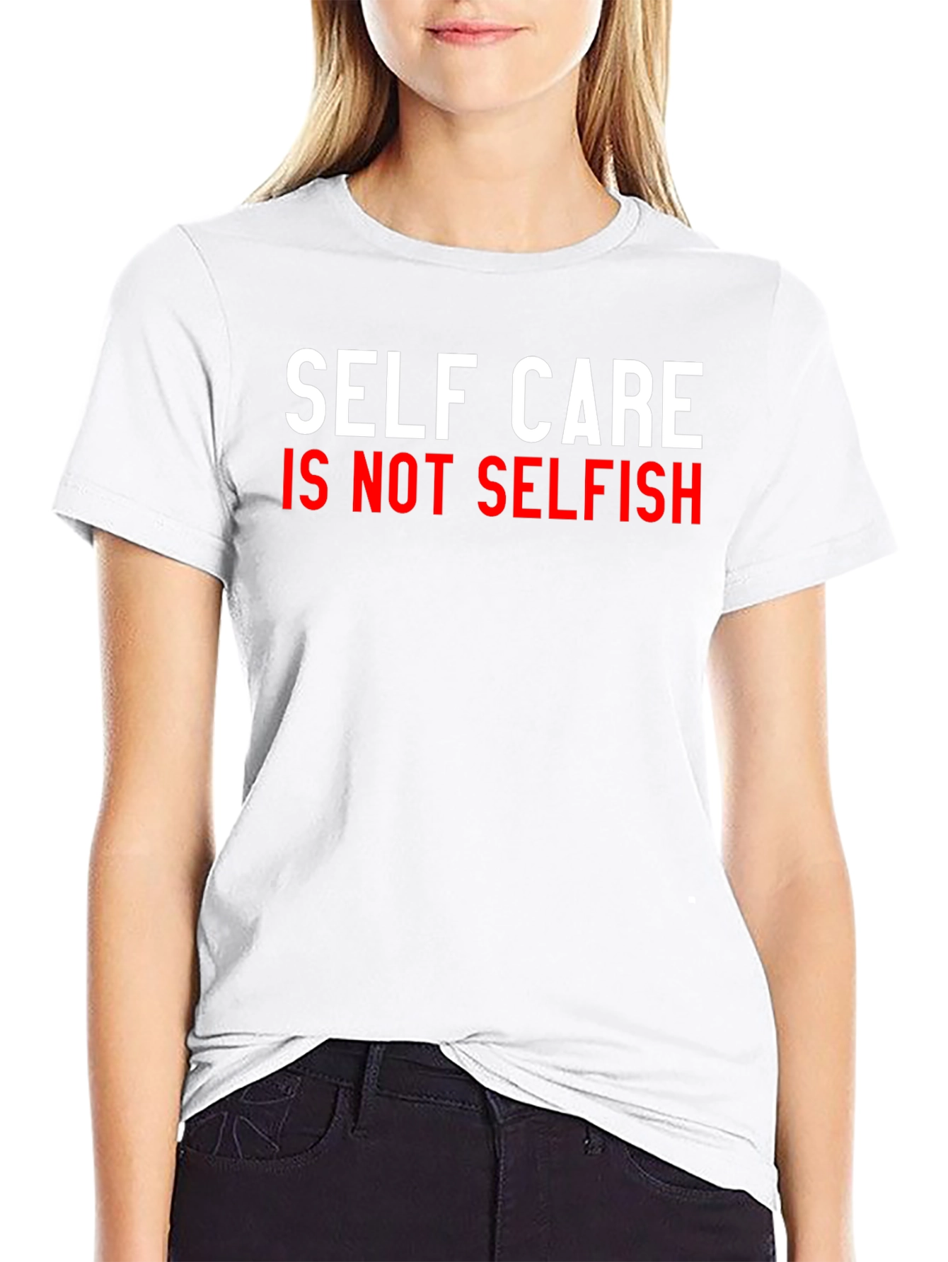 Self Care Is Not Selfish Graphic Tee