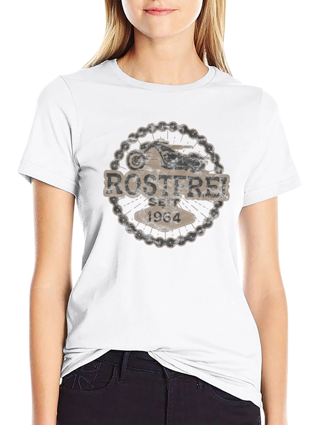 Rostfrei Motorcycle T-Shirt - Since 1964 - Black