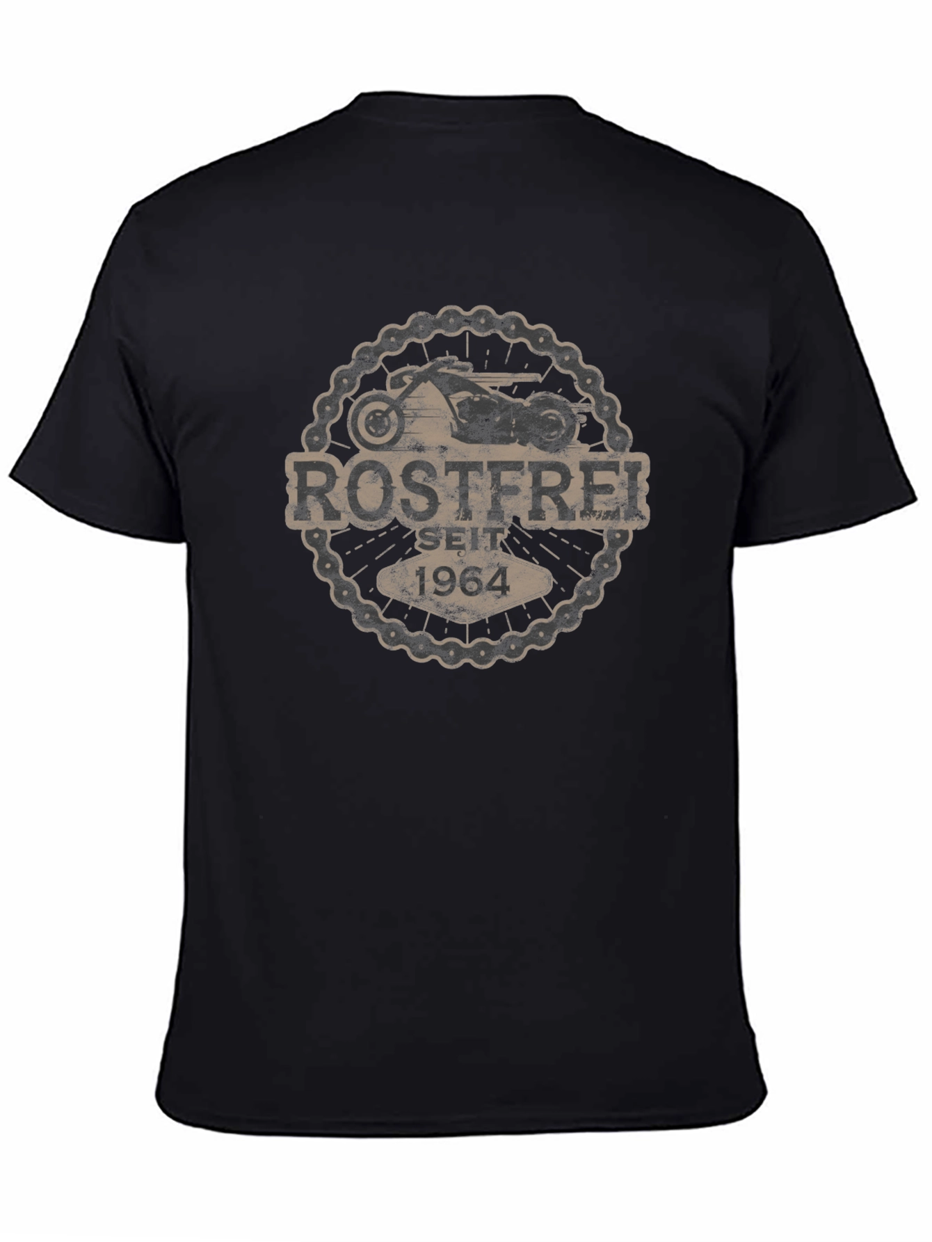 Rostfrei Motorcycle T-Shirt - Since 1964 - Black