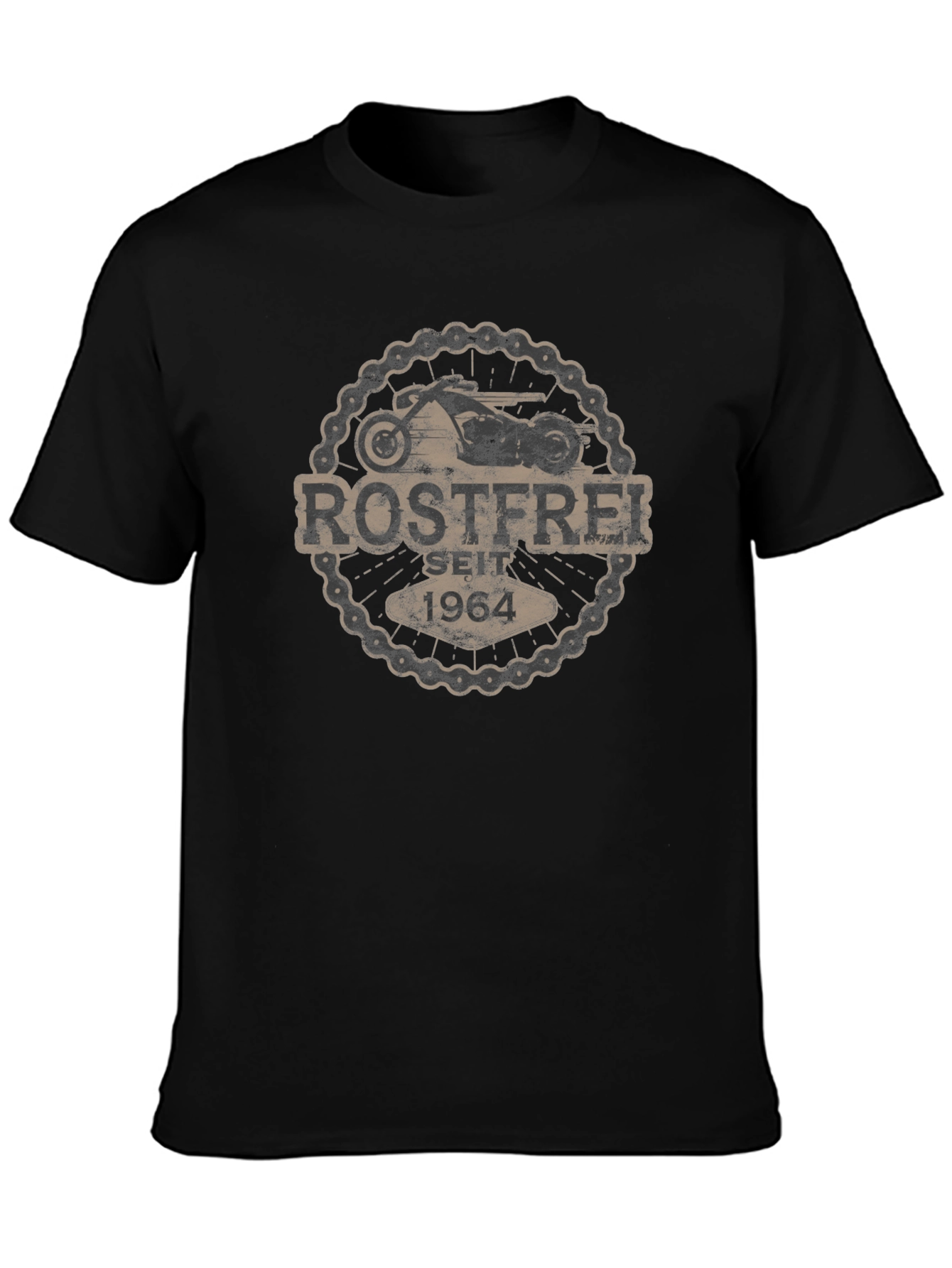 Rostfrei Motorcycle T-Shirt - Since 1964 - Black
