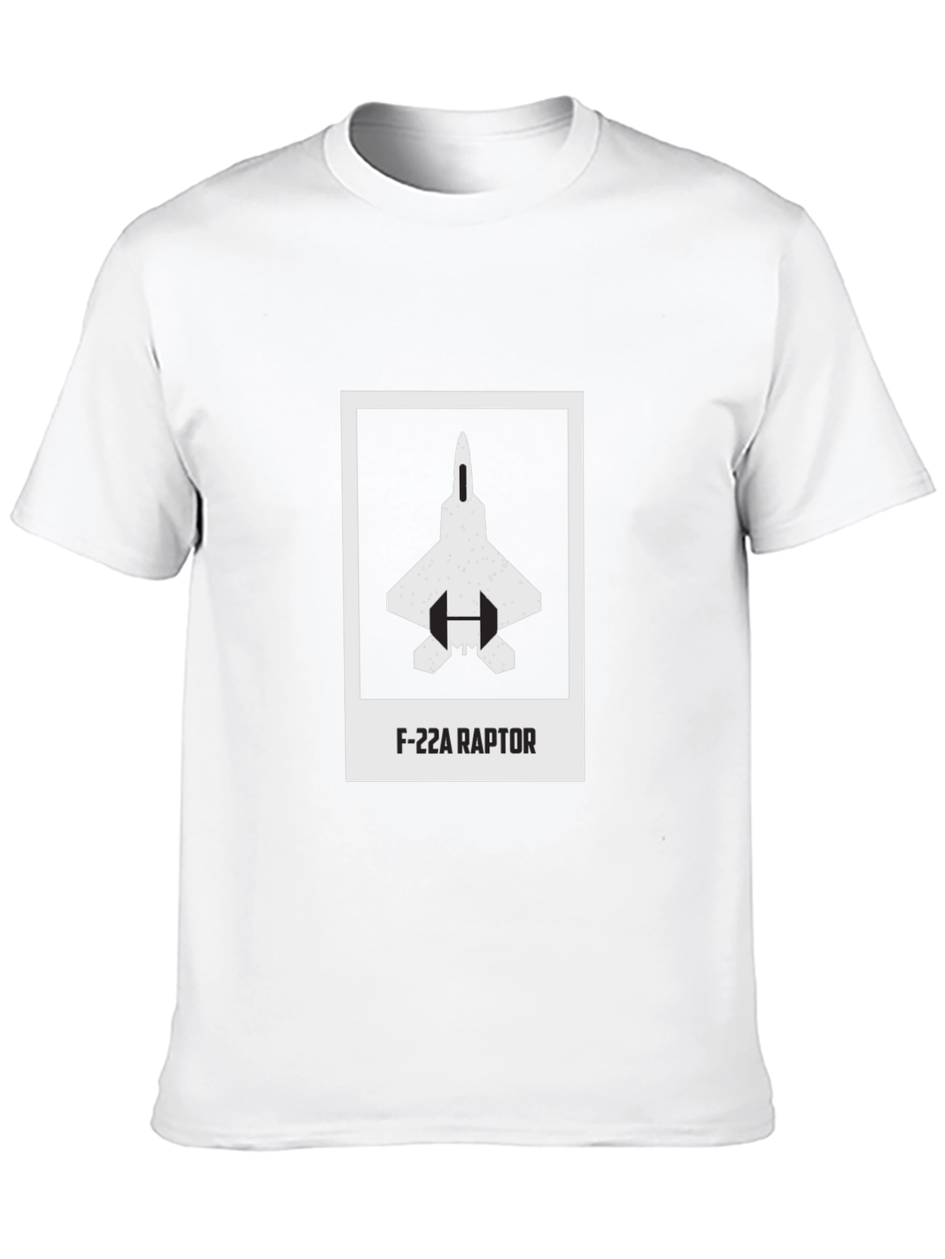 F-22A Raptor Graphic T-Shirt - Modern Jet Design