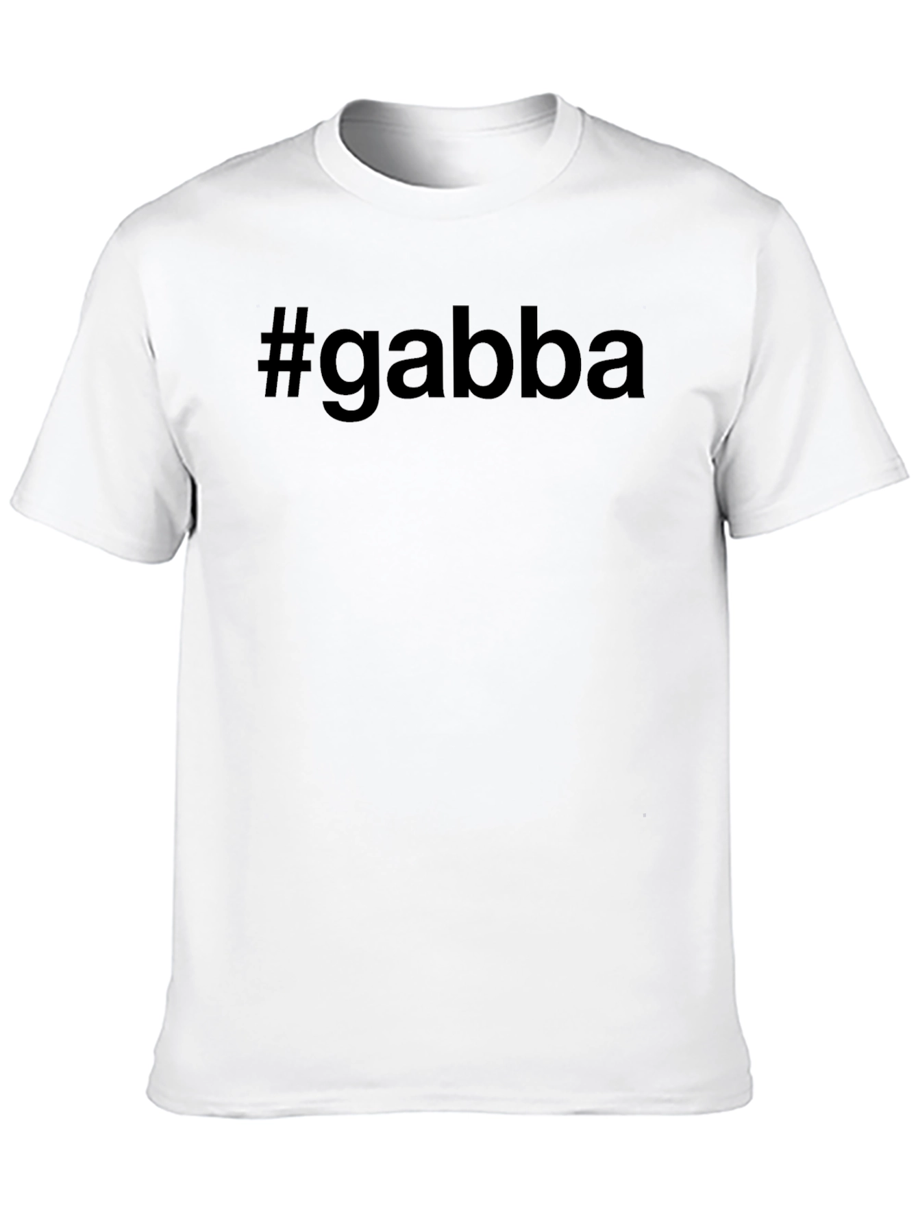 #gabba Black T-Shirt - Modern & Stylish