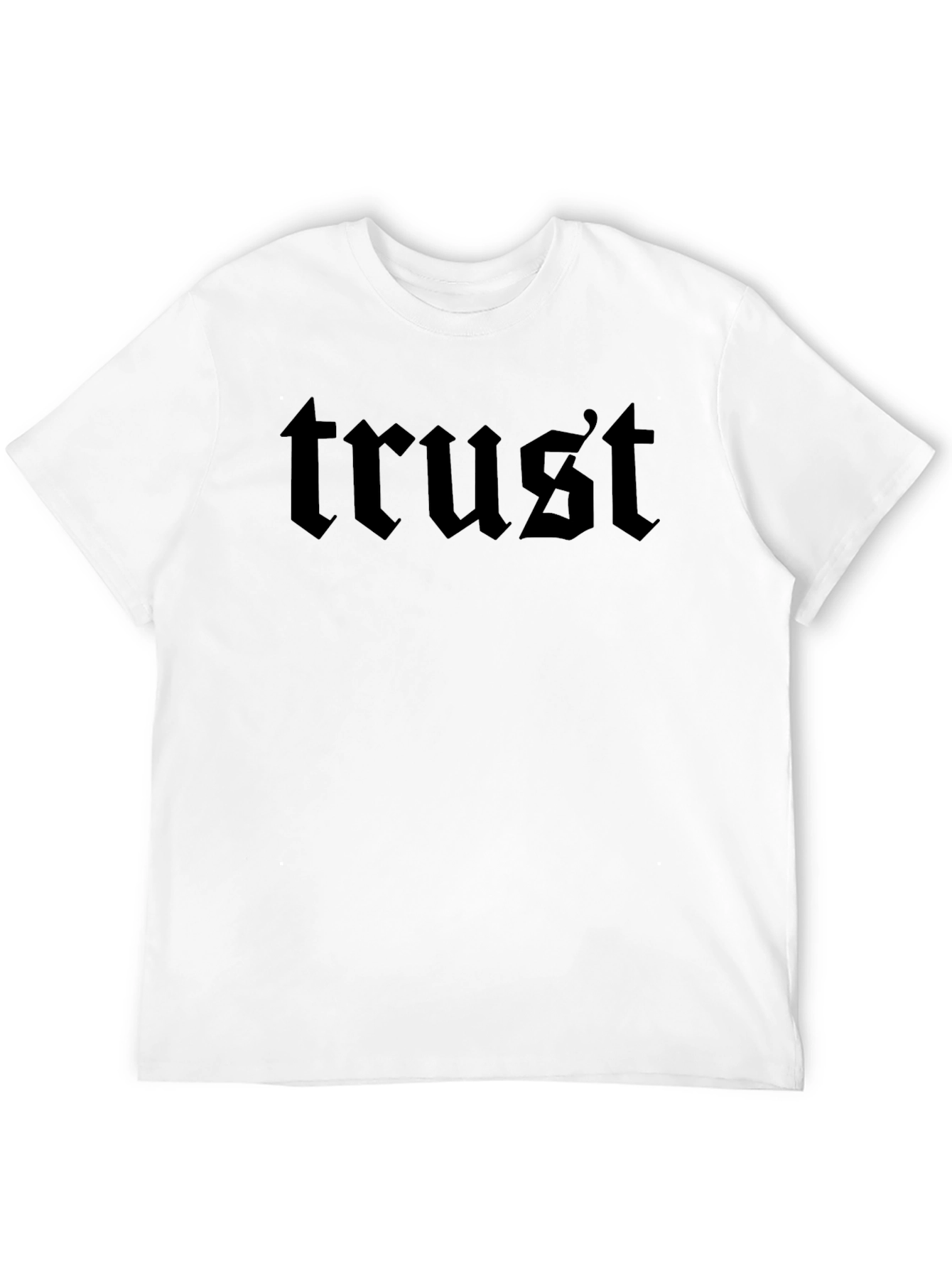 Trust Graphic Tee - Mens Black T-Shirt