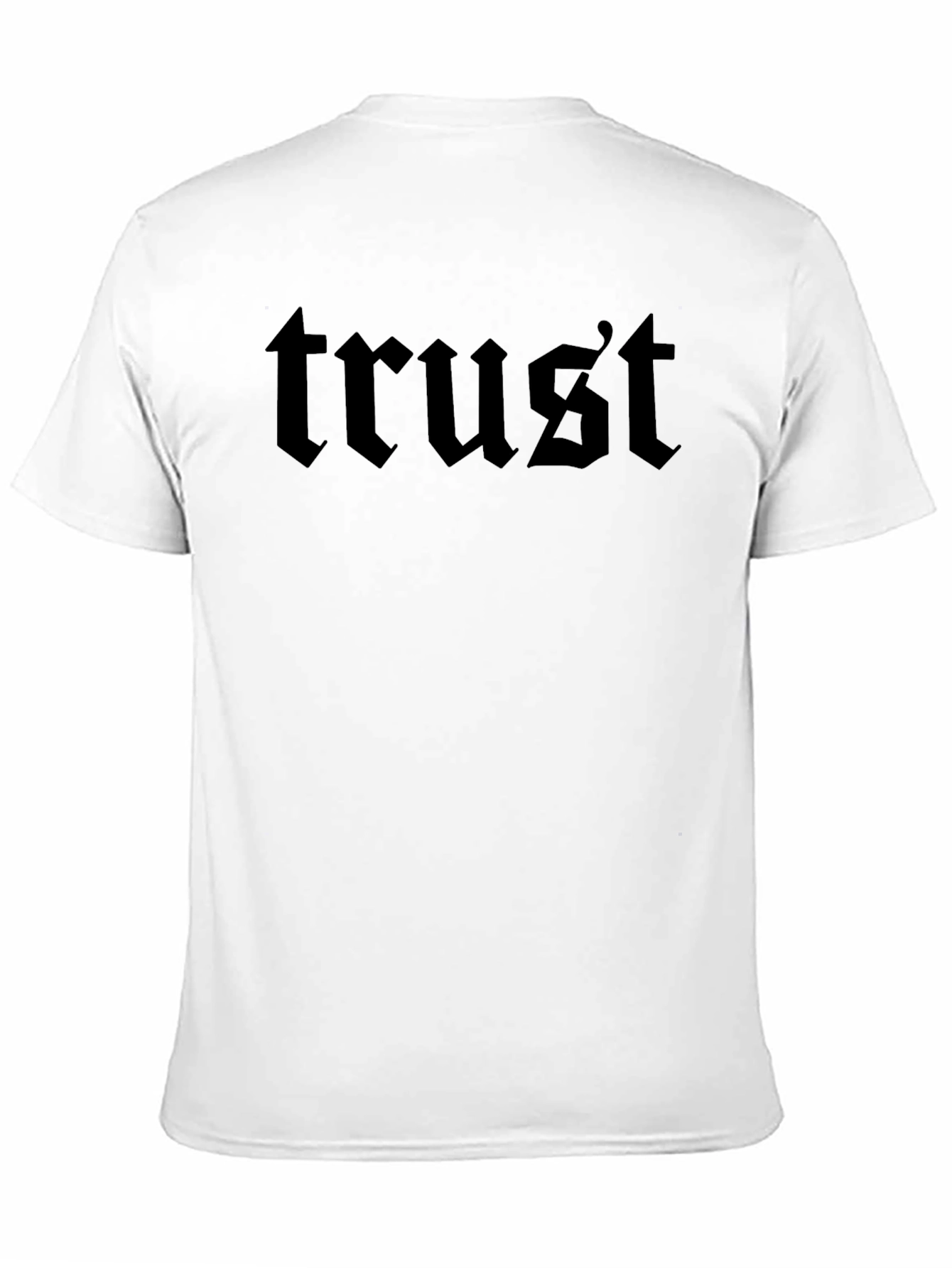 Trust Graphic Tee - Mens Black T-Shirt