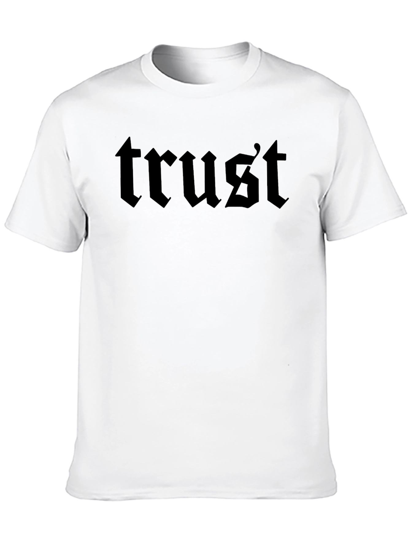 Trust Graphic Tee - Mens Black T-Shirt