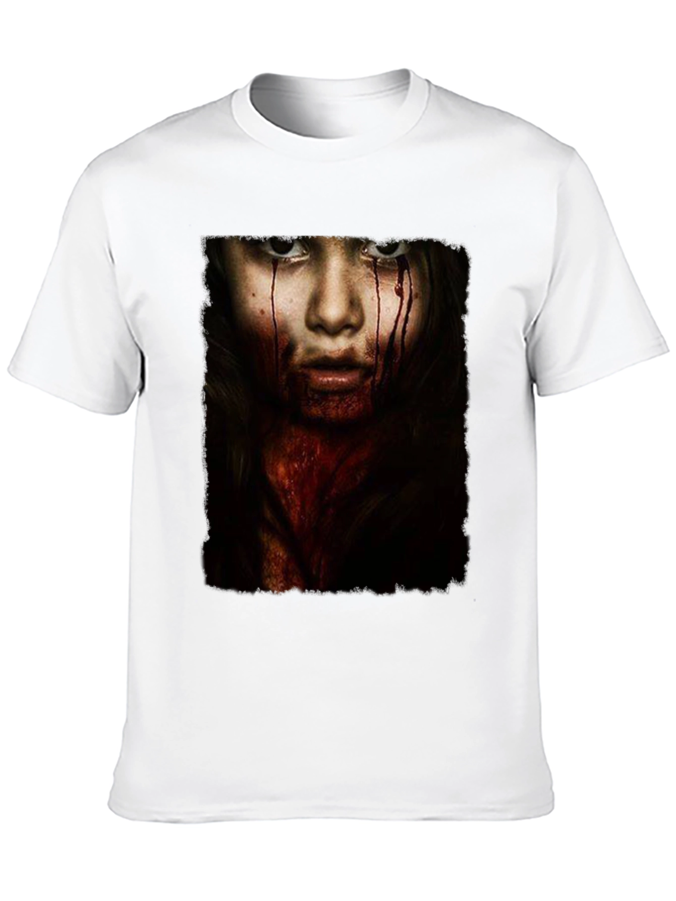 Horror Girl Graphic Tee - Black