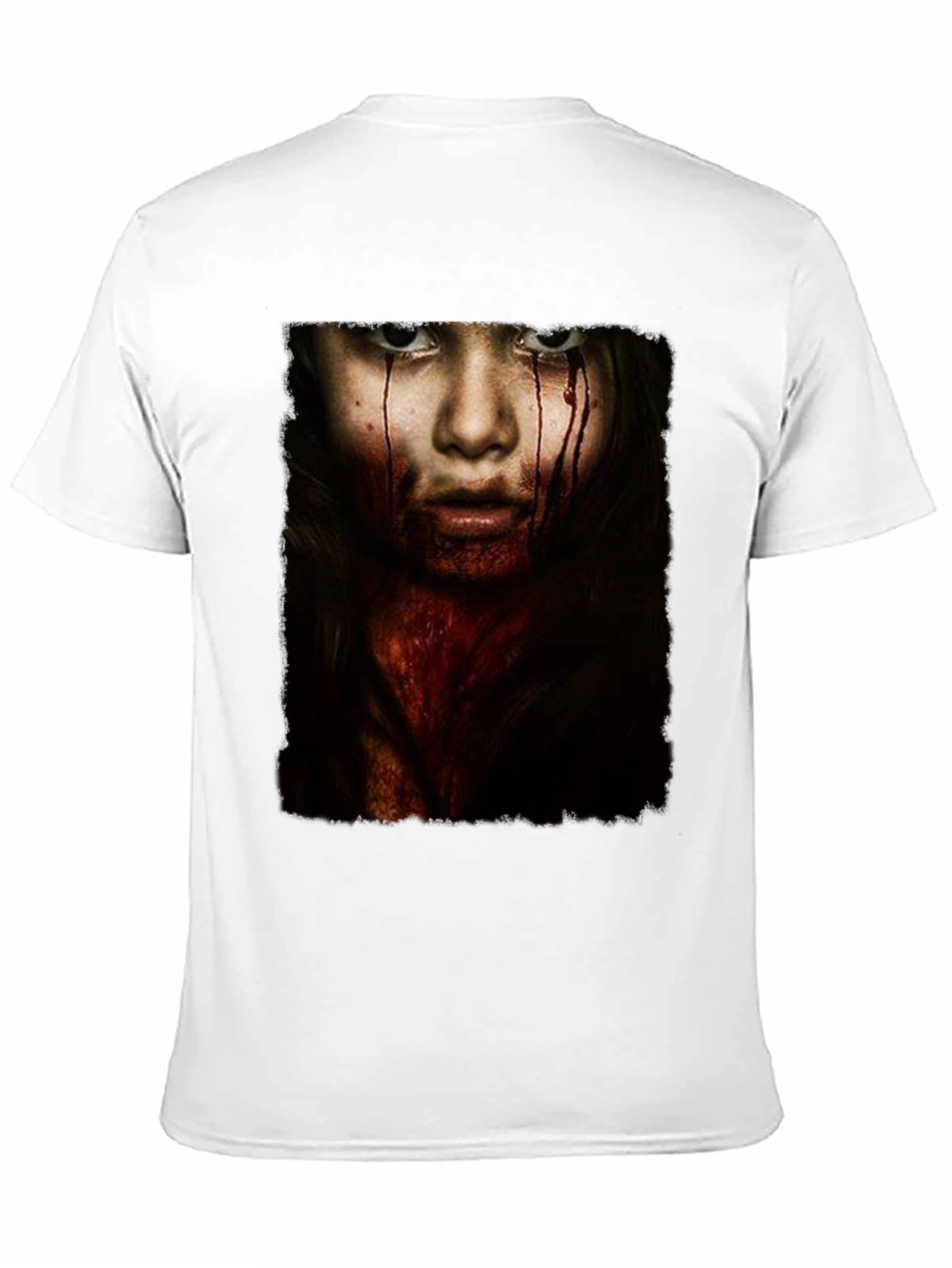 Horror Girl Graphic Tee - Black