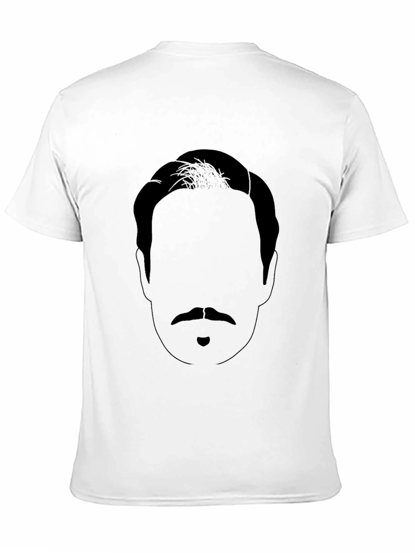 Mystery Man Graphic Tee - Classic Black