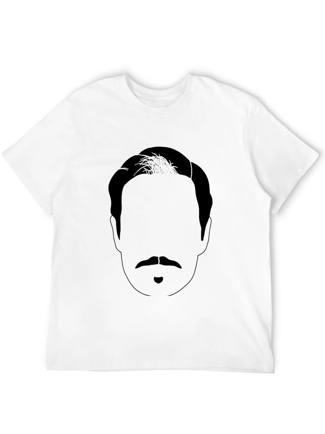 Mystery Man Graphic Tee - Classic Black