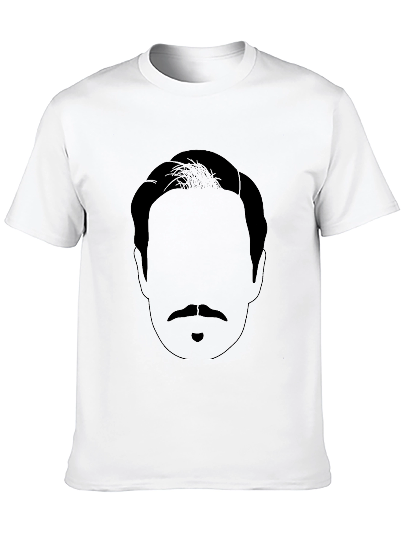 Mystery Man Graphic Tee - Classic Black