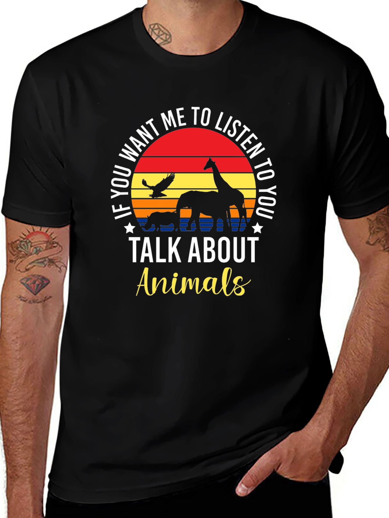 Talk About Animals Graphic Tee