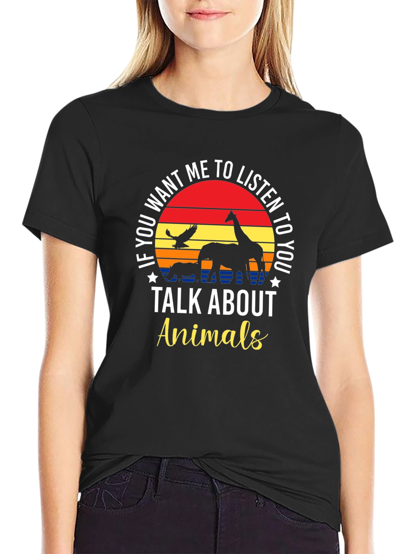 Talk About Animals Graphic Tee