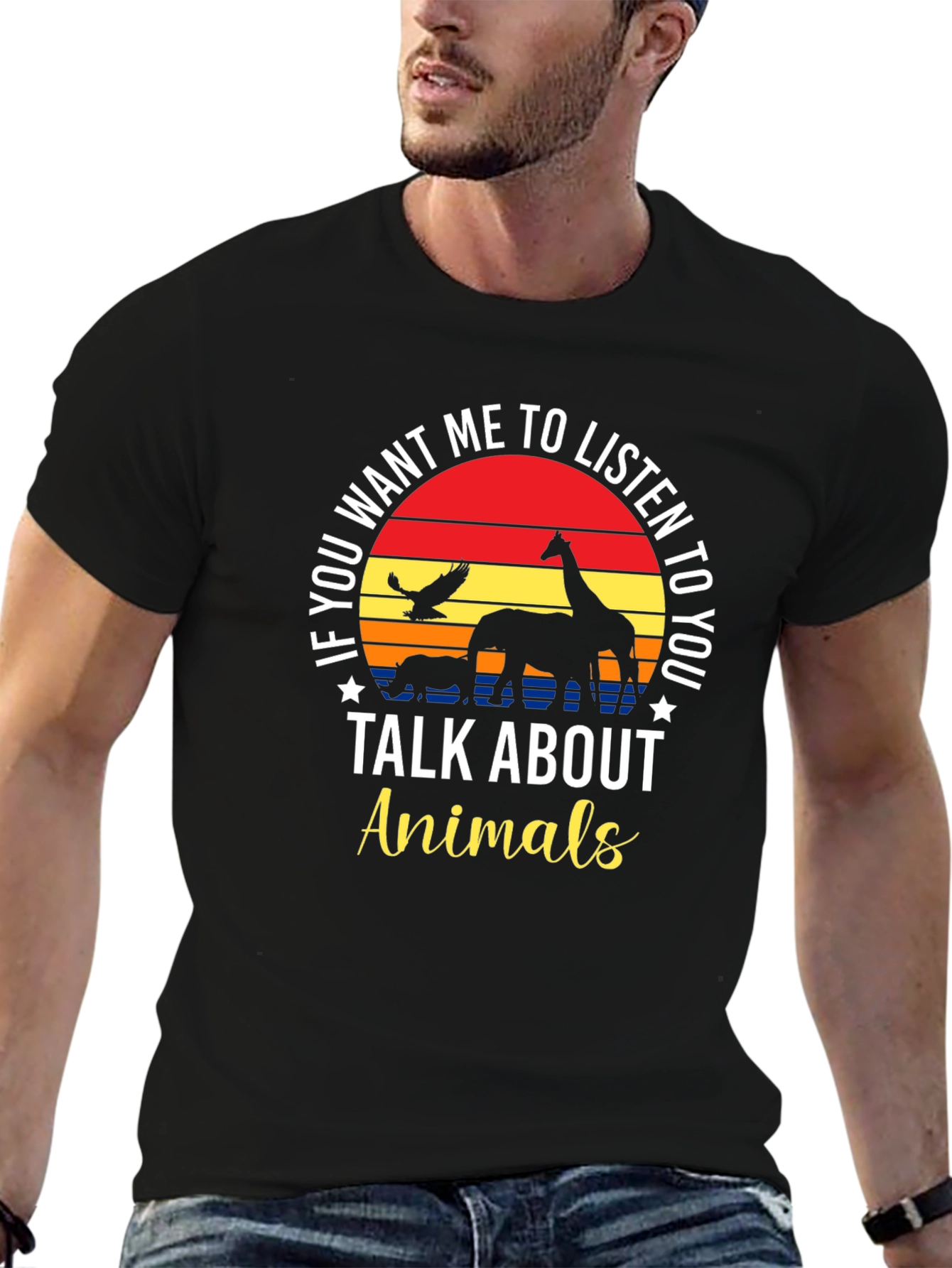 Talk About Animals Graphic Tee