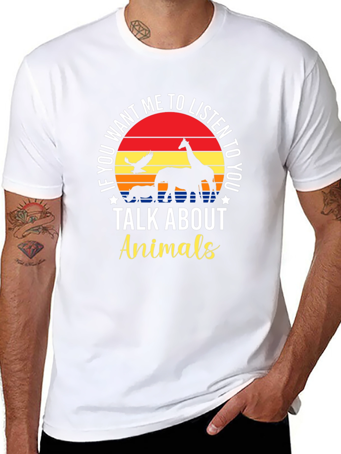 Talk About Animals Graphic Tee
