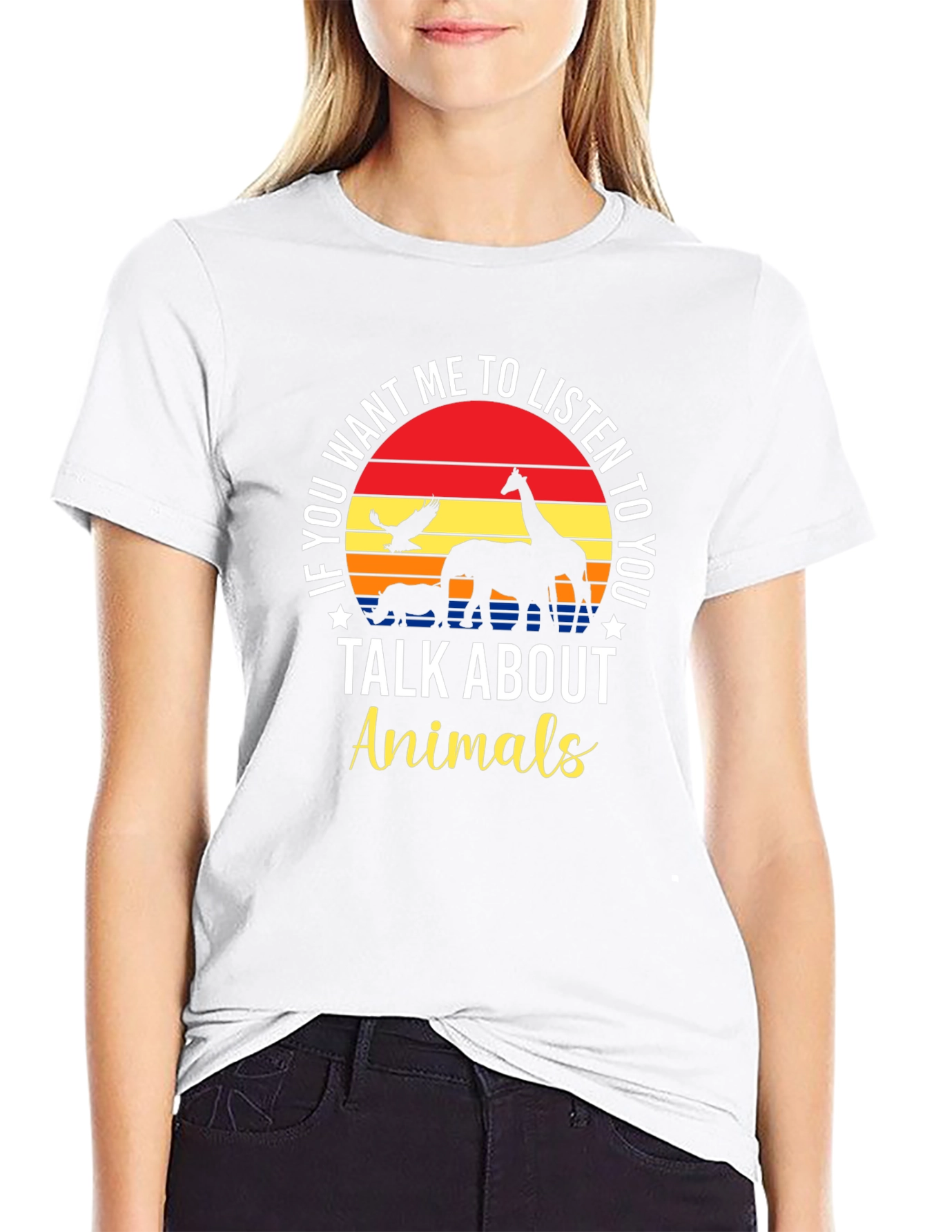 Talk About Animals Graphic Tee