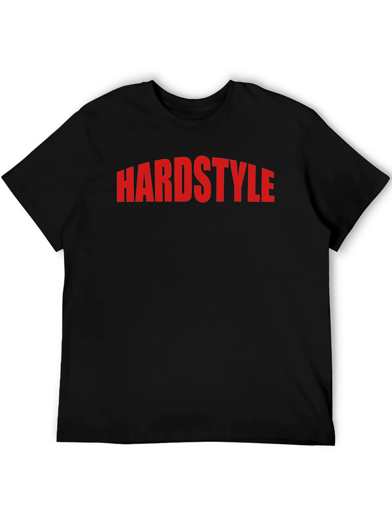 Hardstyle Graphic Tee - Black Cotton Blend