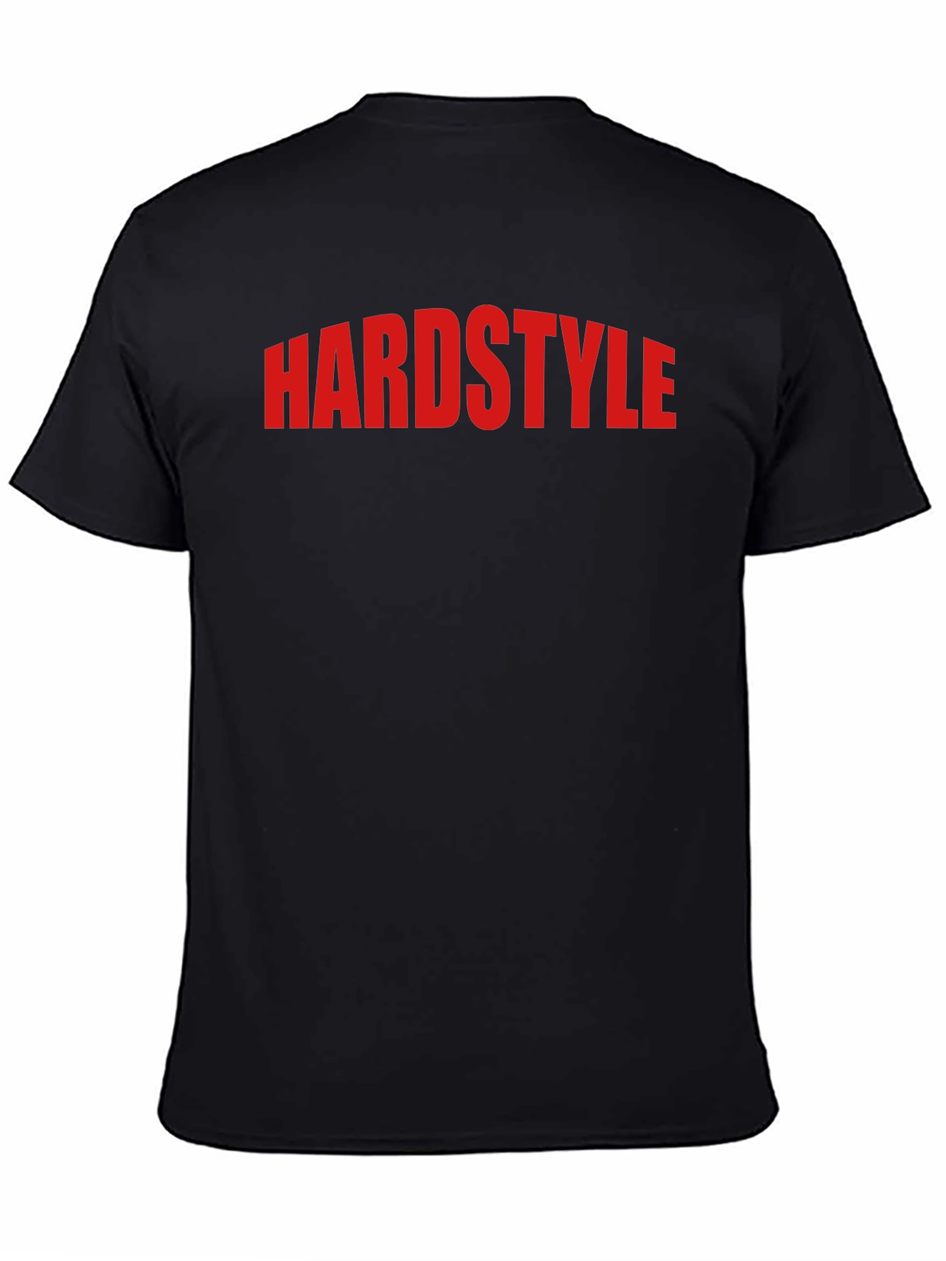 Hardstyle Graphic Tee - Black Cotton Blend