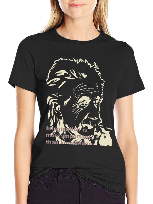 Einstein Imagination T-Shirt - Black
