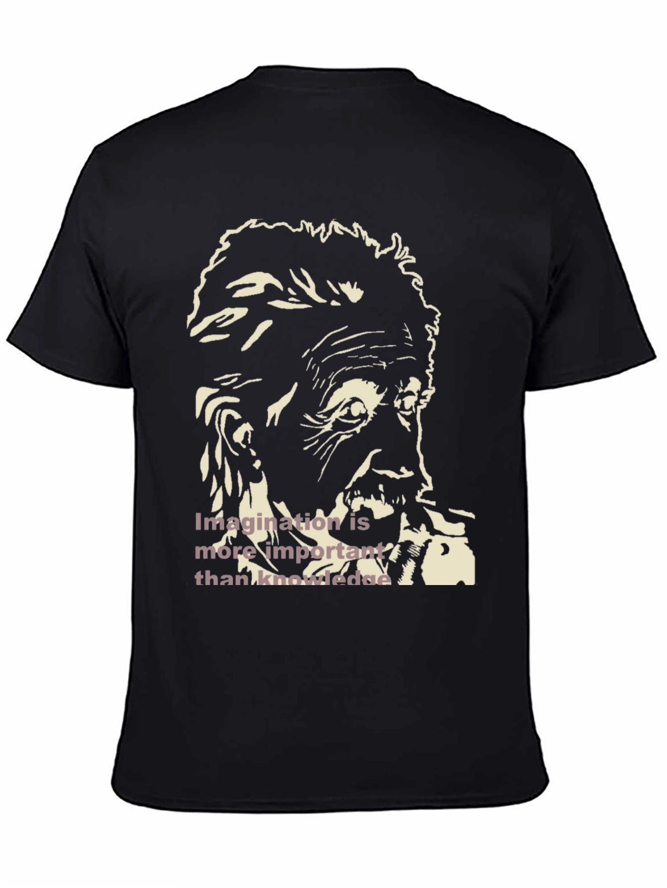 Einstein Imagination T-Shirt - Black