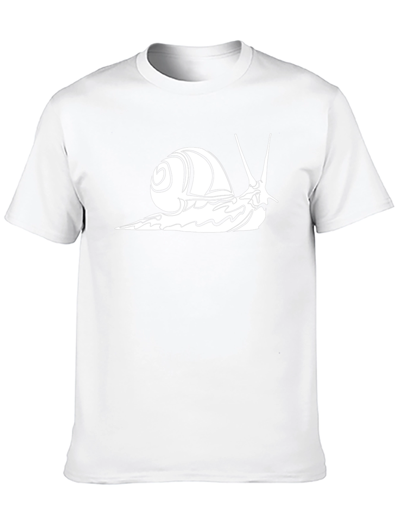 Snail Graphic Tee - Cool Black T-Shirt