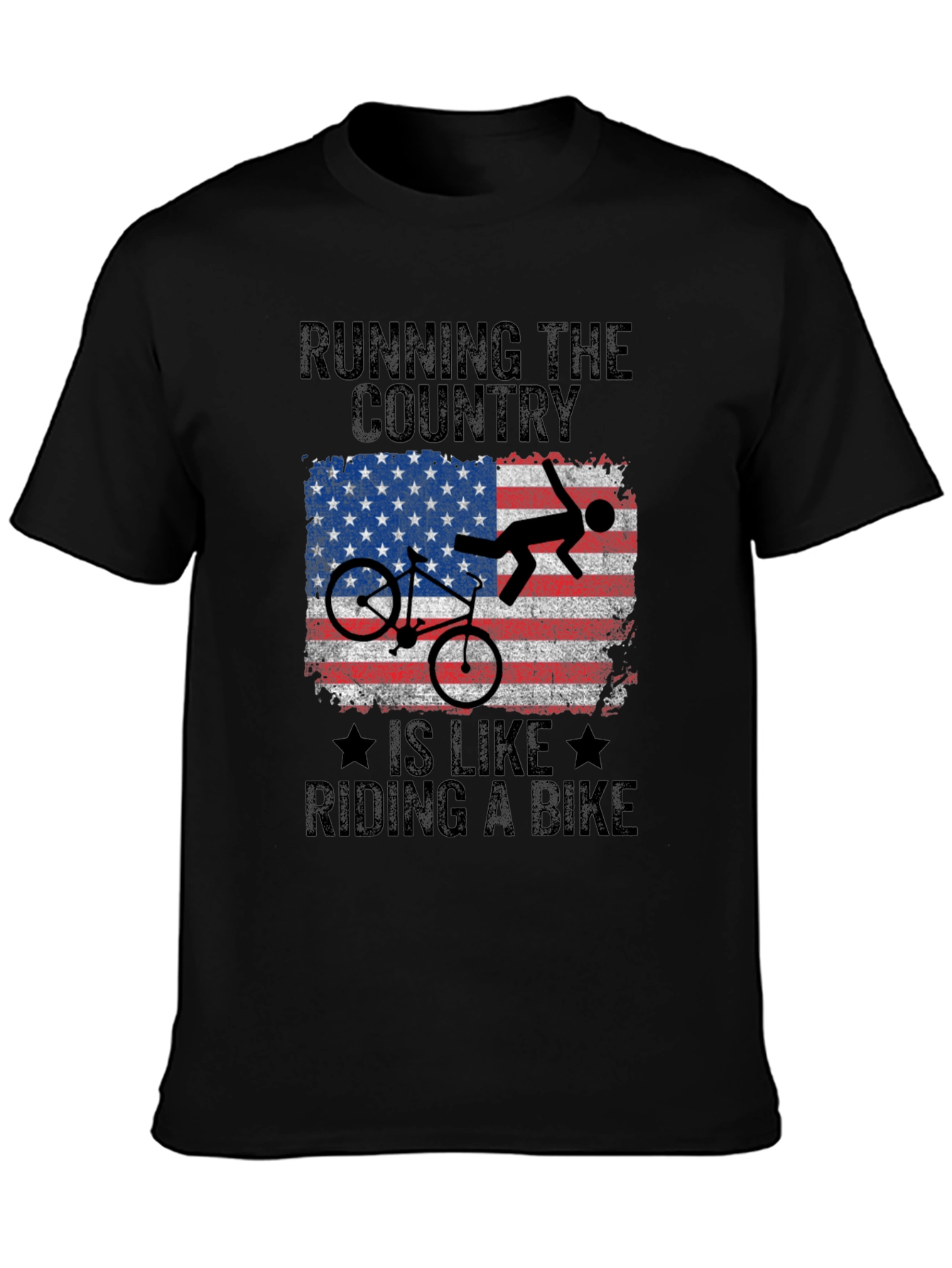 Running the Country Bike T-Shirt
