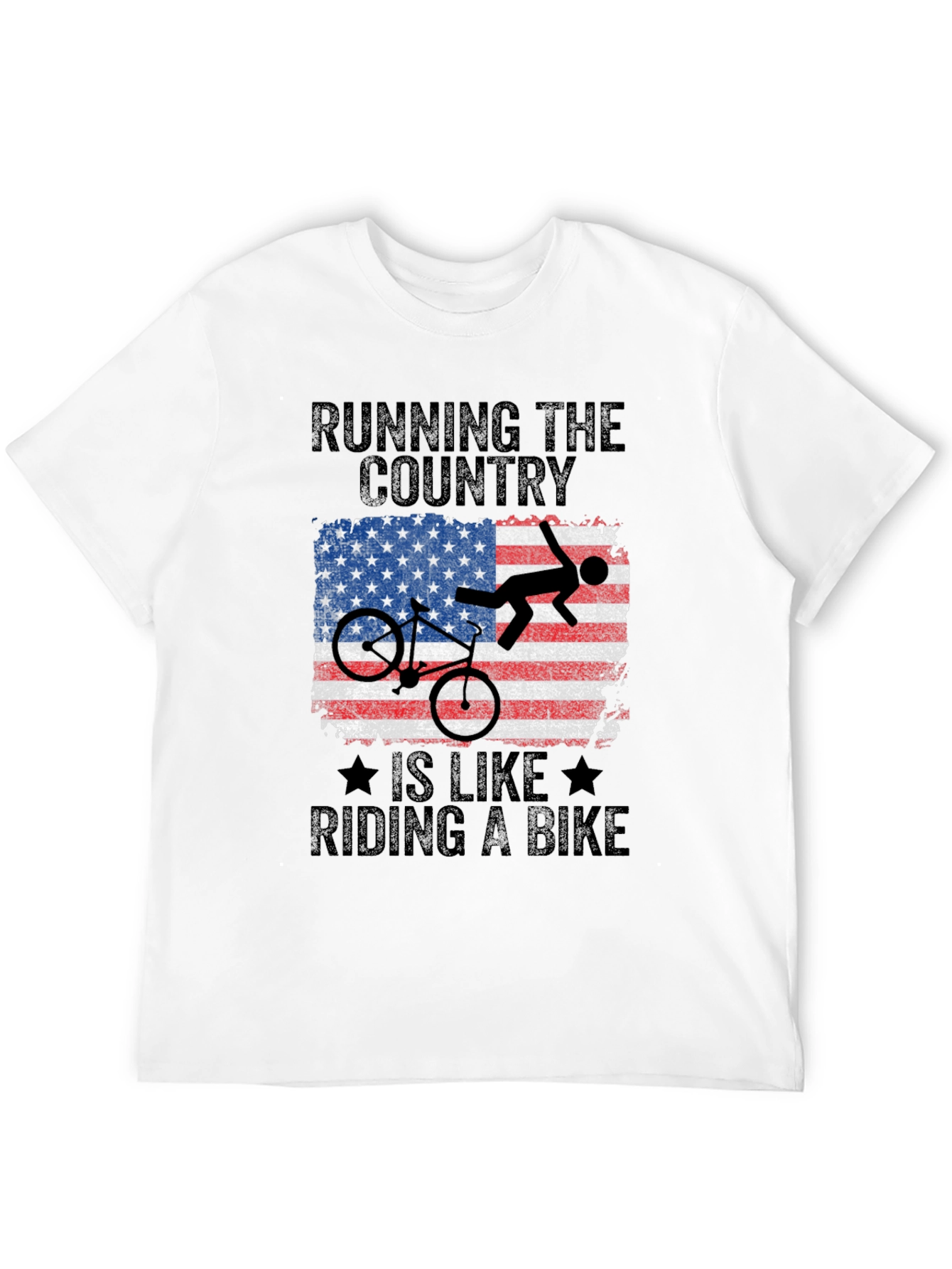 Running the Country Bike T-Shirt