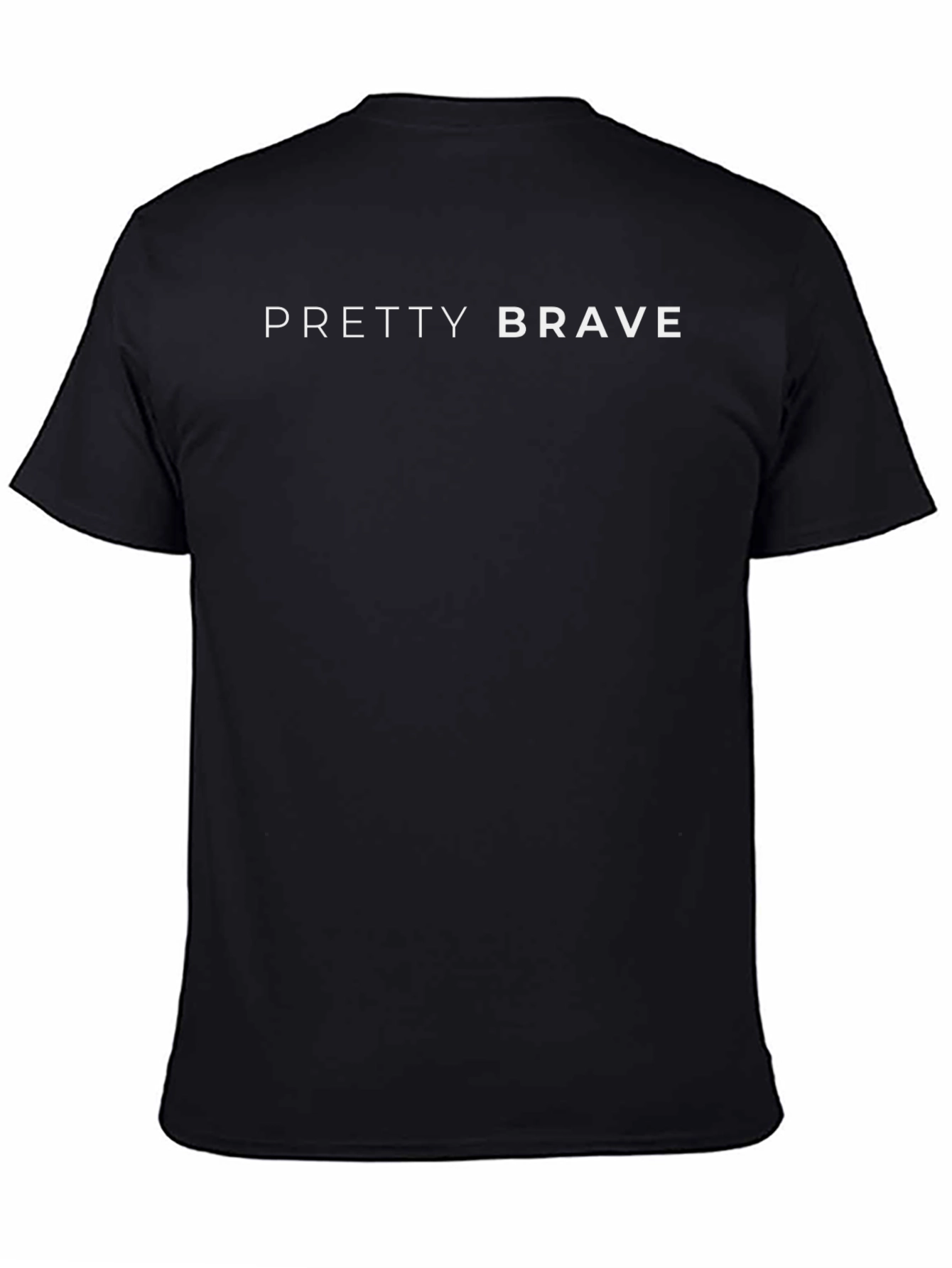 Pretty Brave Black Crew Neck T-Shirt