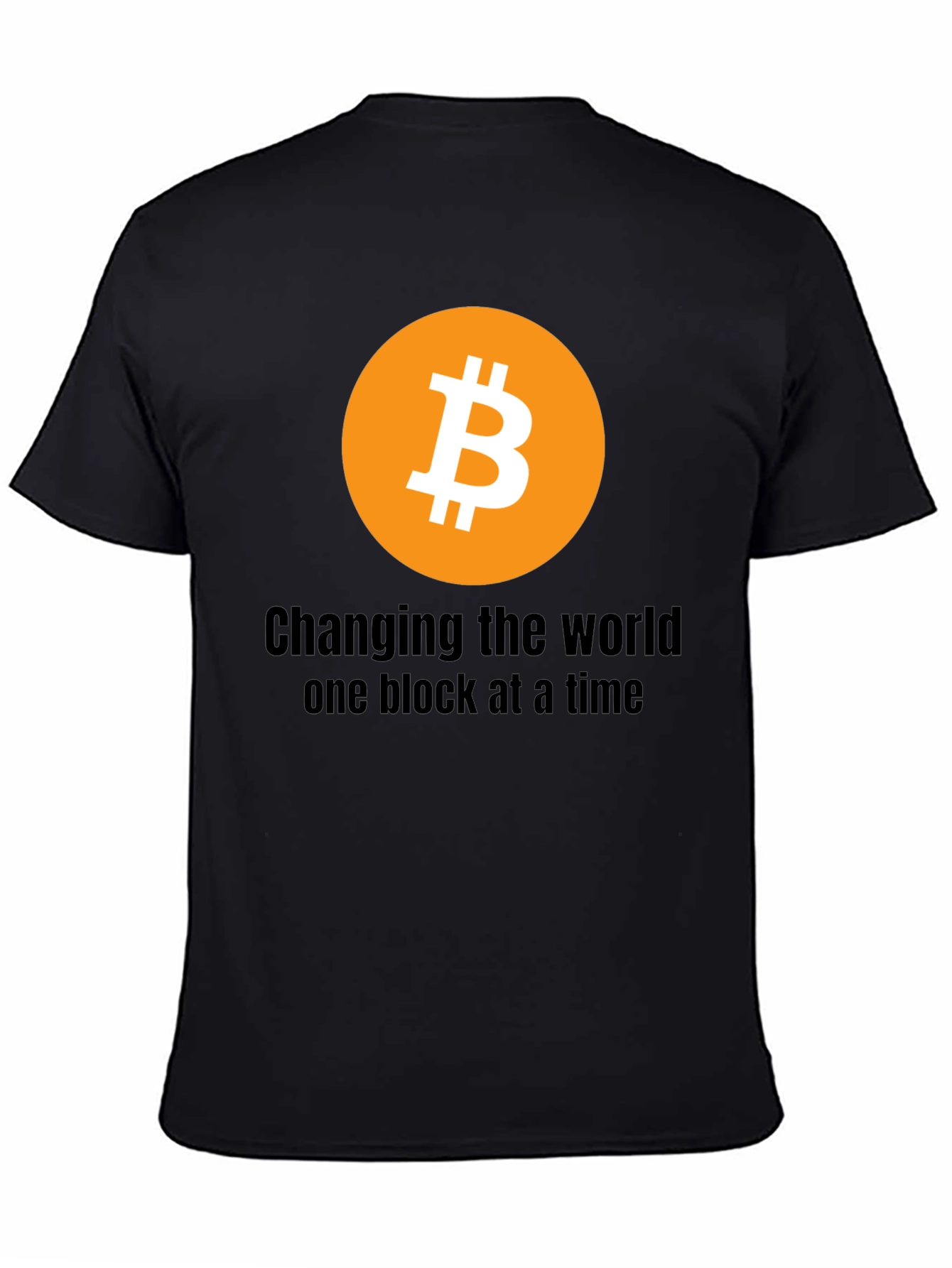 Bitcoin Crypto T-Shirt: Changing the World