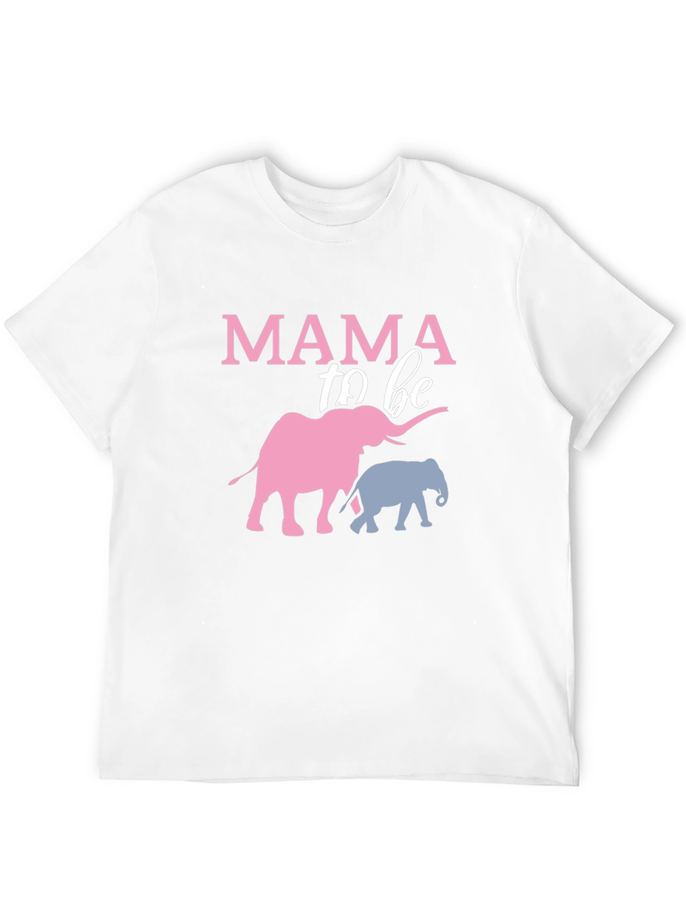Mama To Be Elephant T-Shirt - Baby Shower Tee