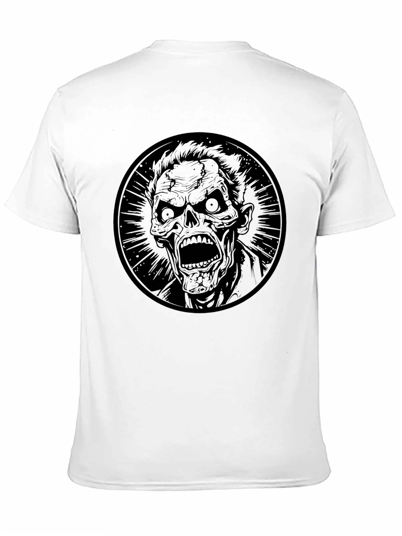 Zombie Graphic T-Shirt - Horror Style