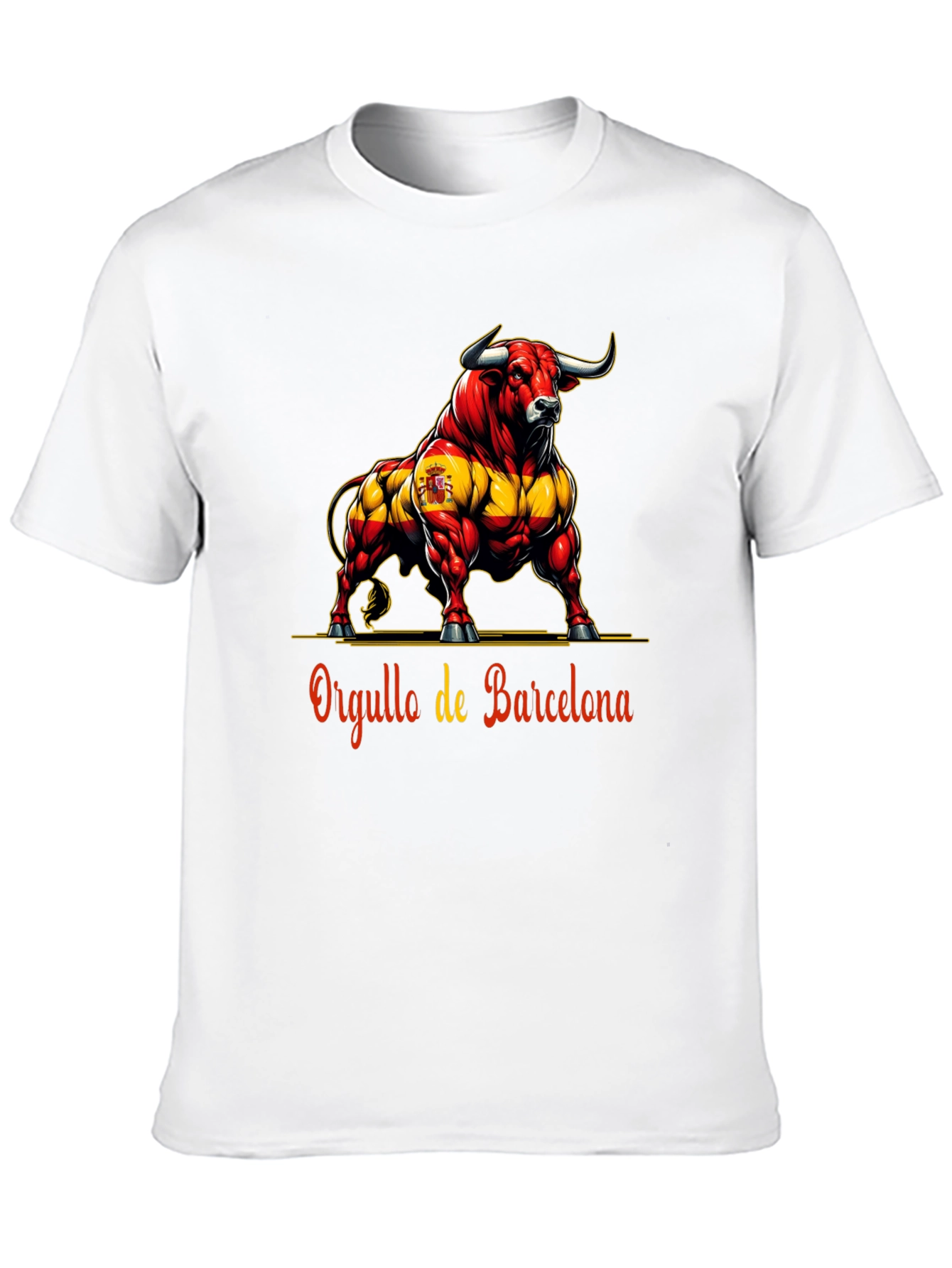 Barcelona Pride Bull Graphic T-Shirt