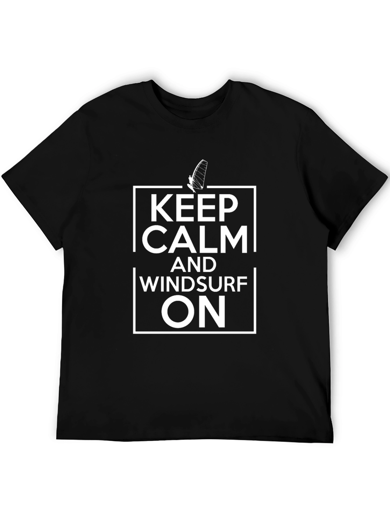 Keep Calm & Windsurf On T-Shirt